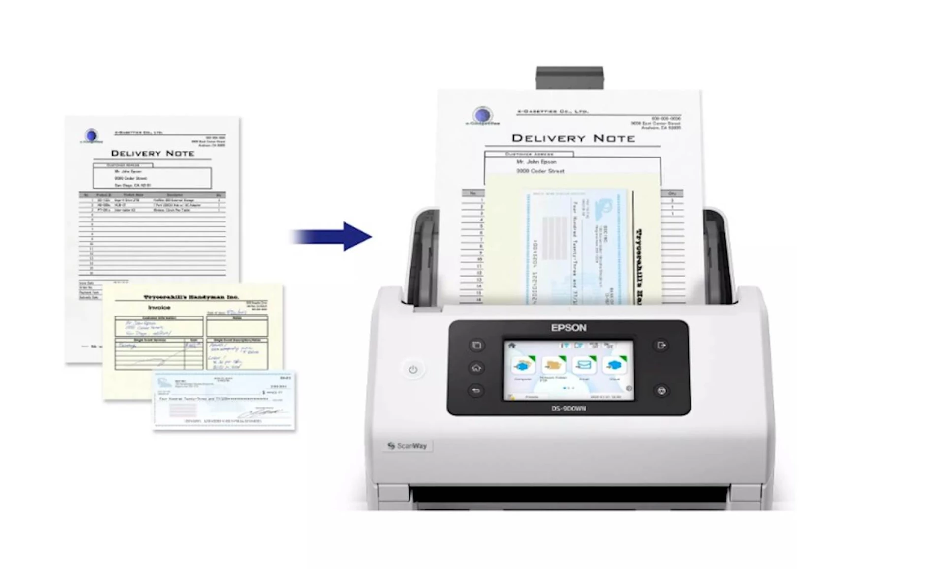 Skener EPSON WorkForce DS-900WN