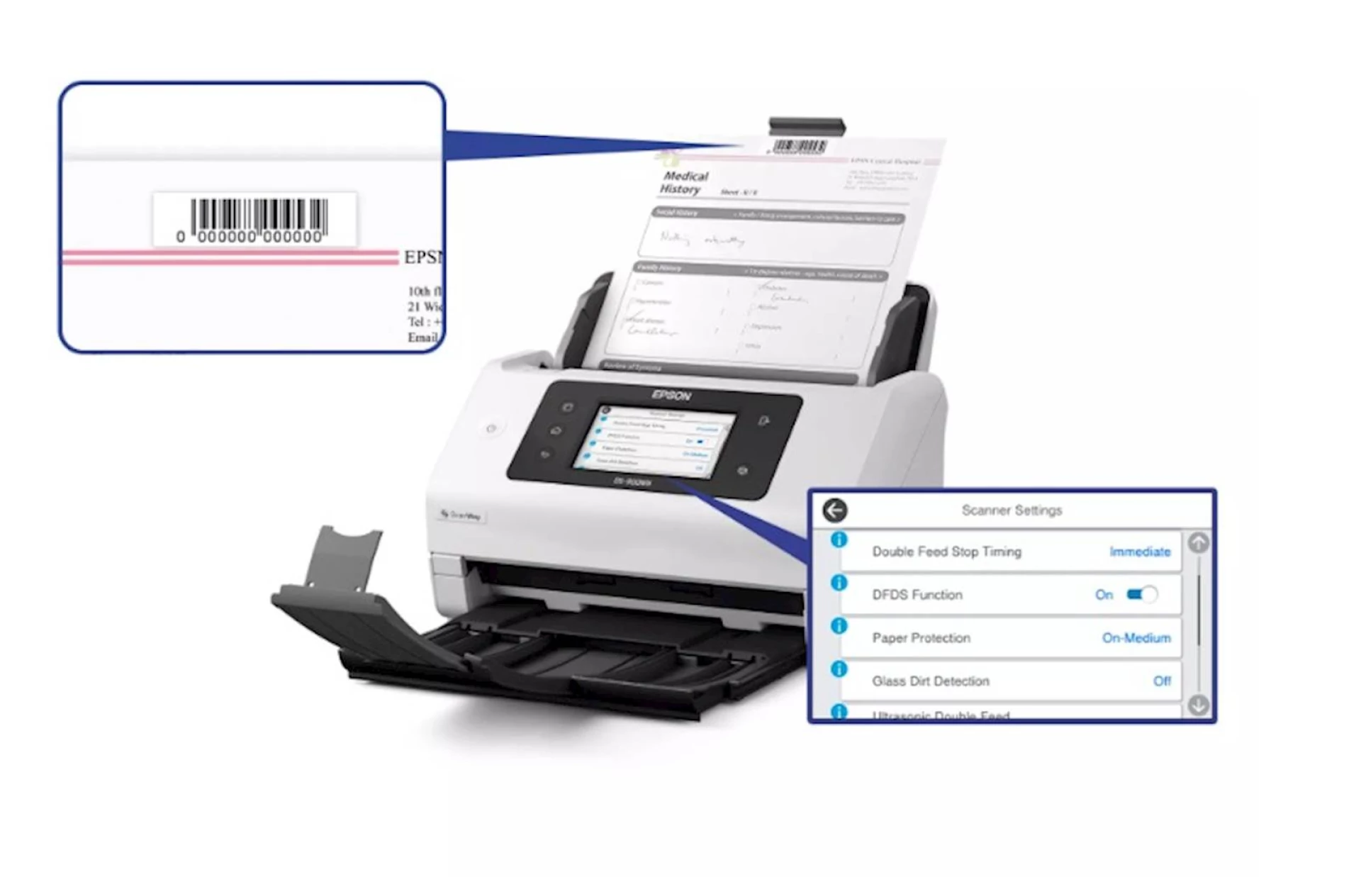 Skener EPSON WorkForce DS-900WN