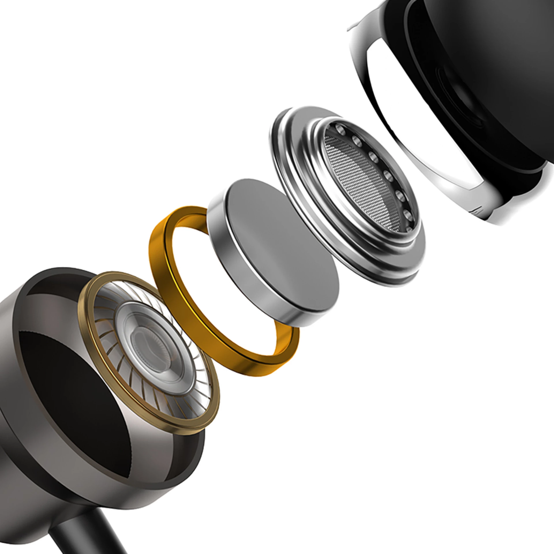 Slušalice Dudao X10PRO wired earphones 3.5mm crne