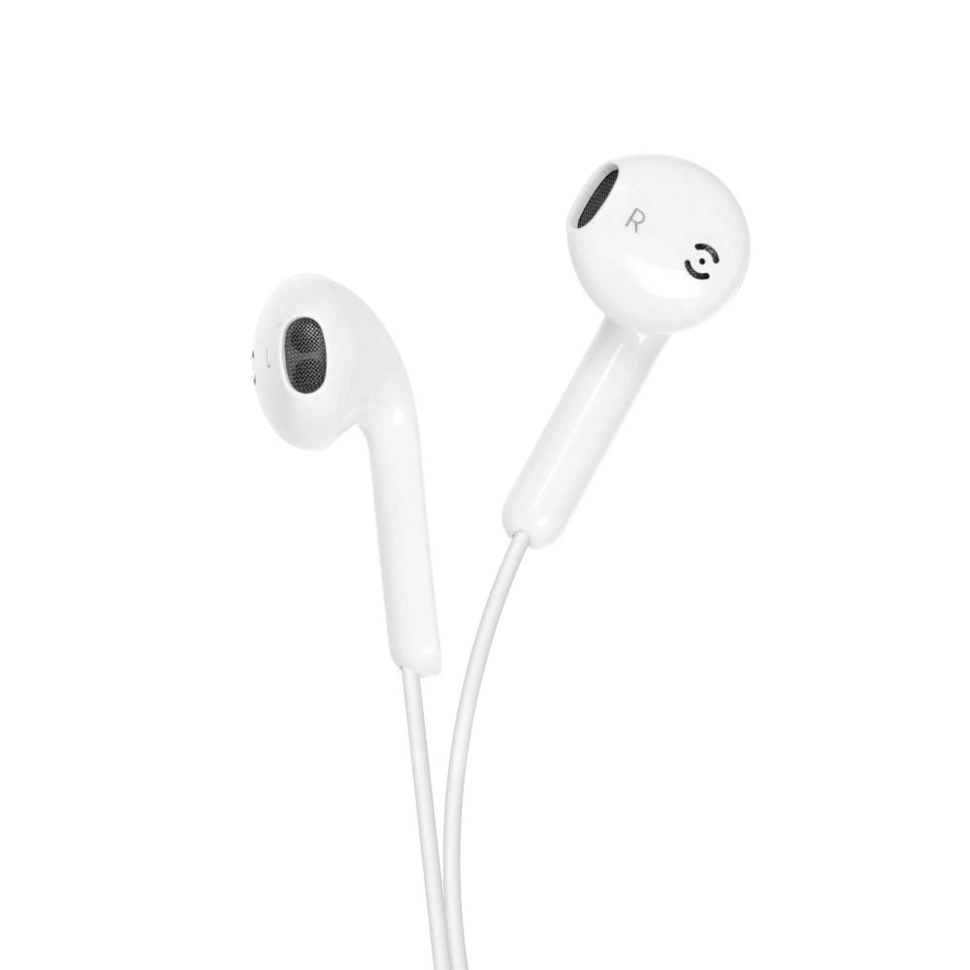 Slušalice Forcell za iPhone lightning 8-pin bijele