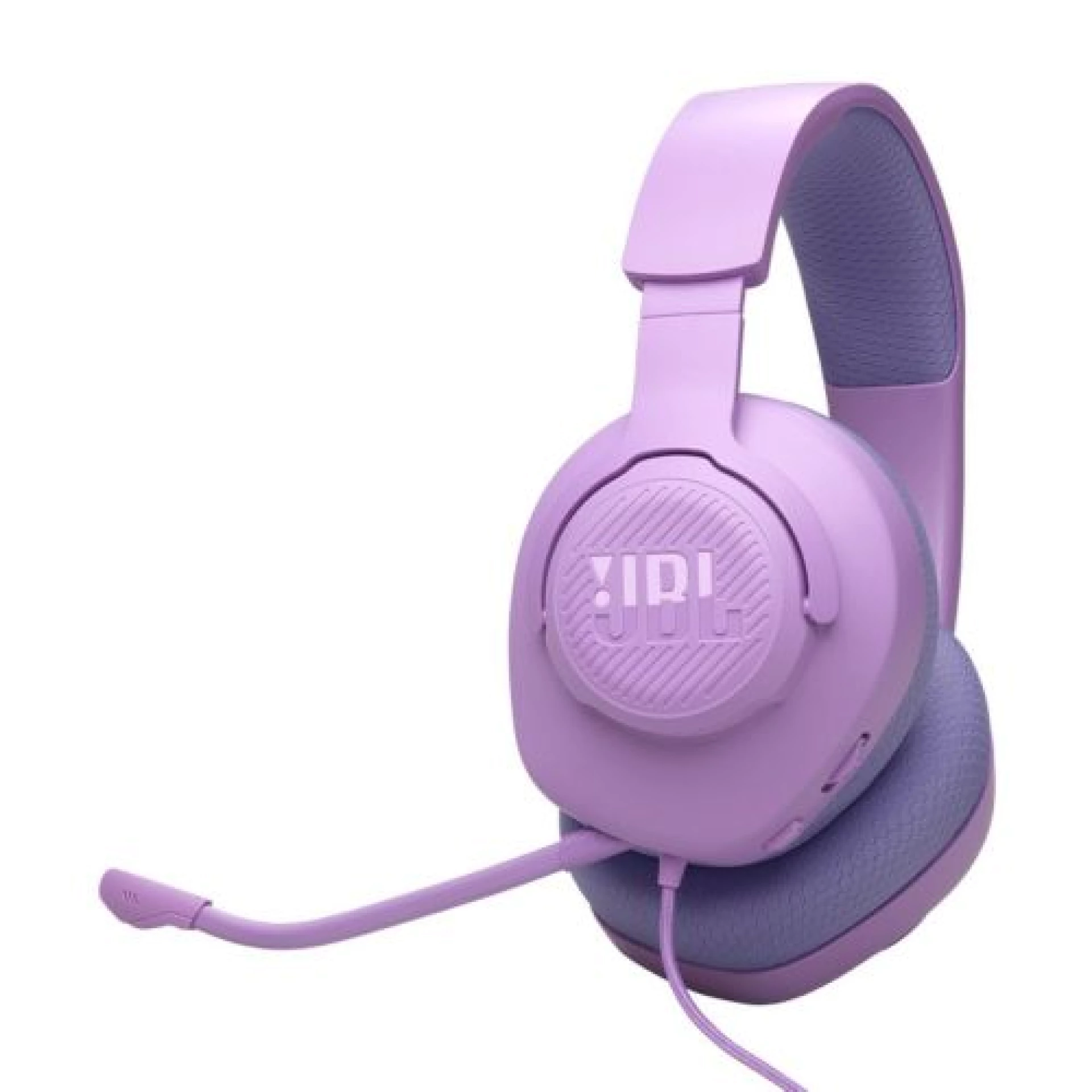 Slušalice gaming JBL Quantum 100 M2 wired with mic ljubičaste