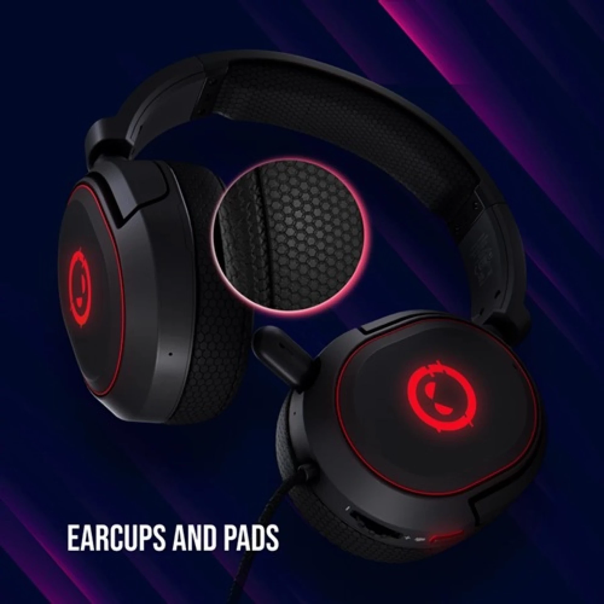 Slušalice gaming s mikrofonom LORGAR Kaya 460 USB