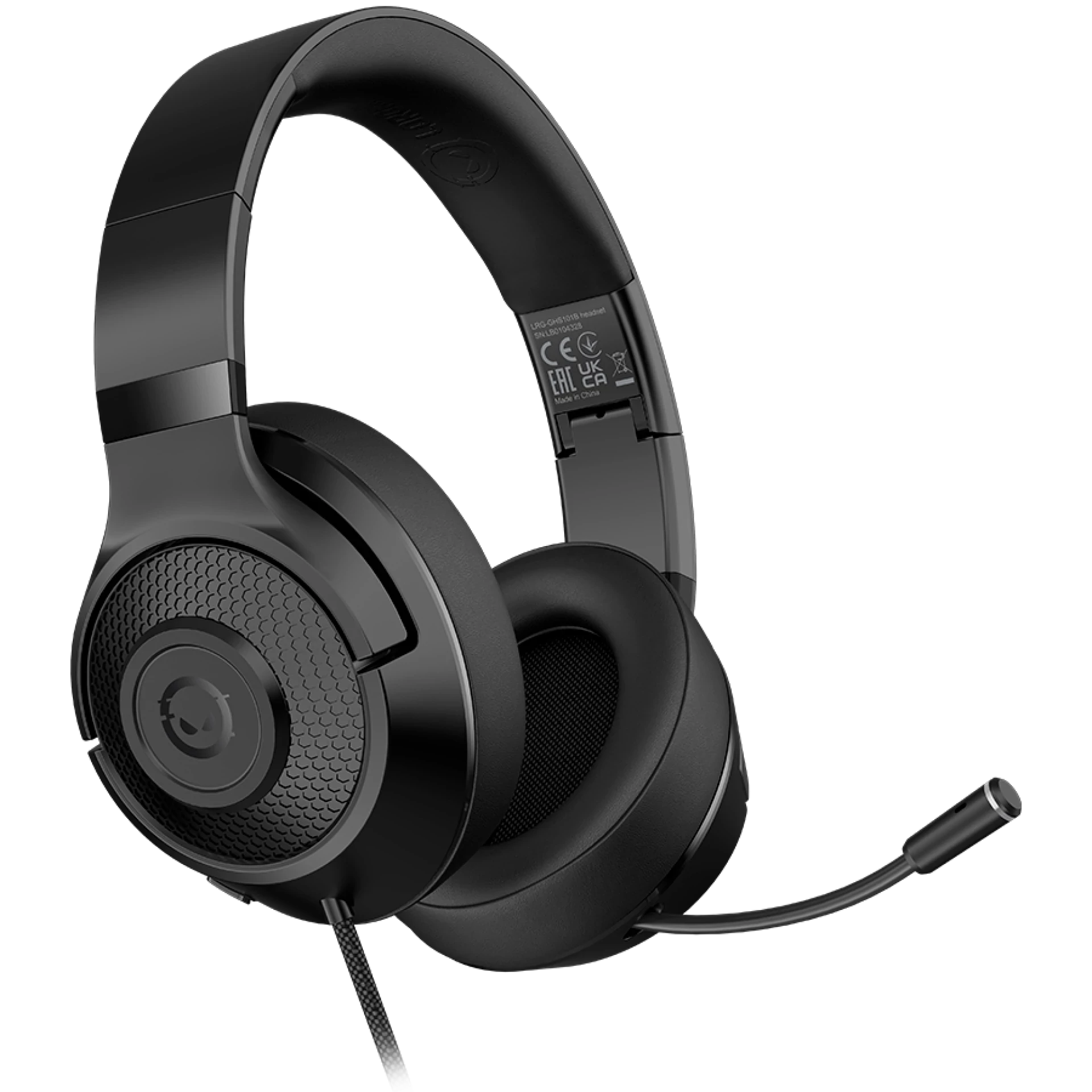 Slušalice gaming s mikrofonom LORGAR Noah 101 3.5mm crne