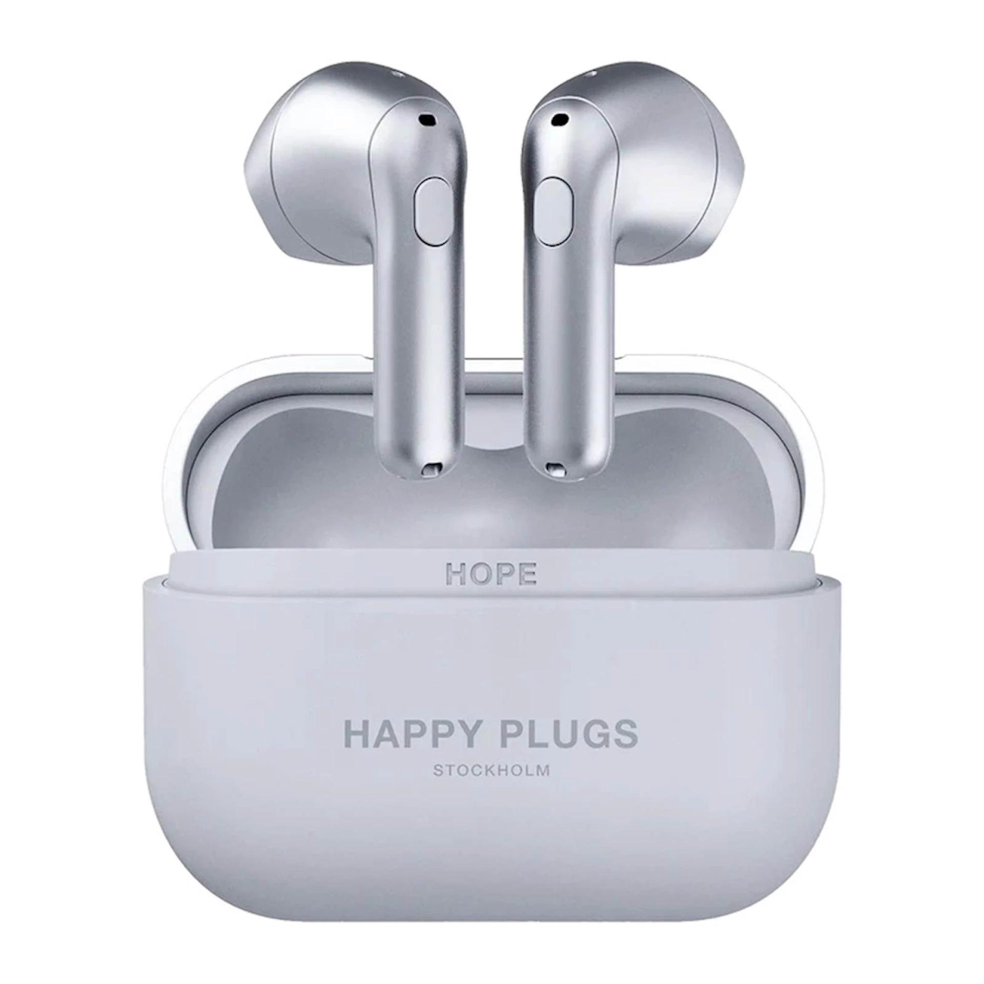 Slušalice Happy Plugs Hope TWS silver