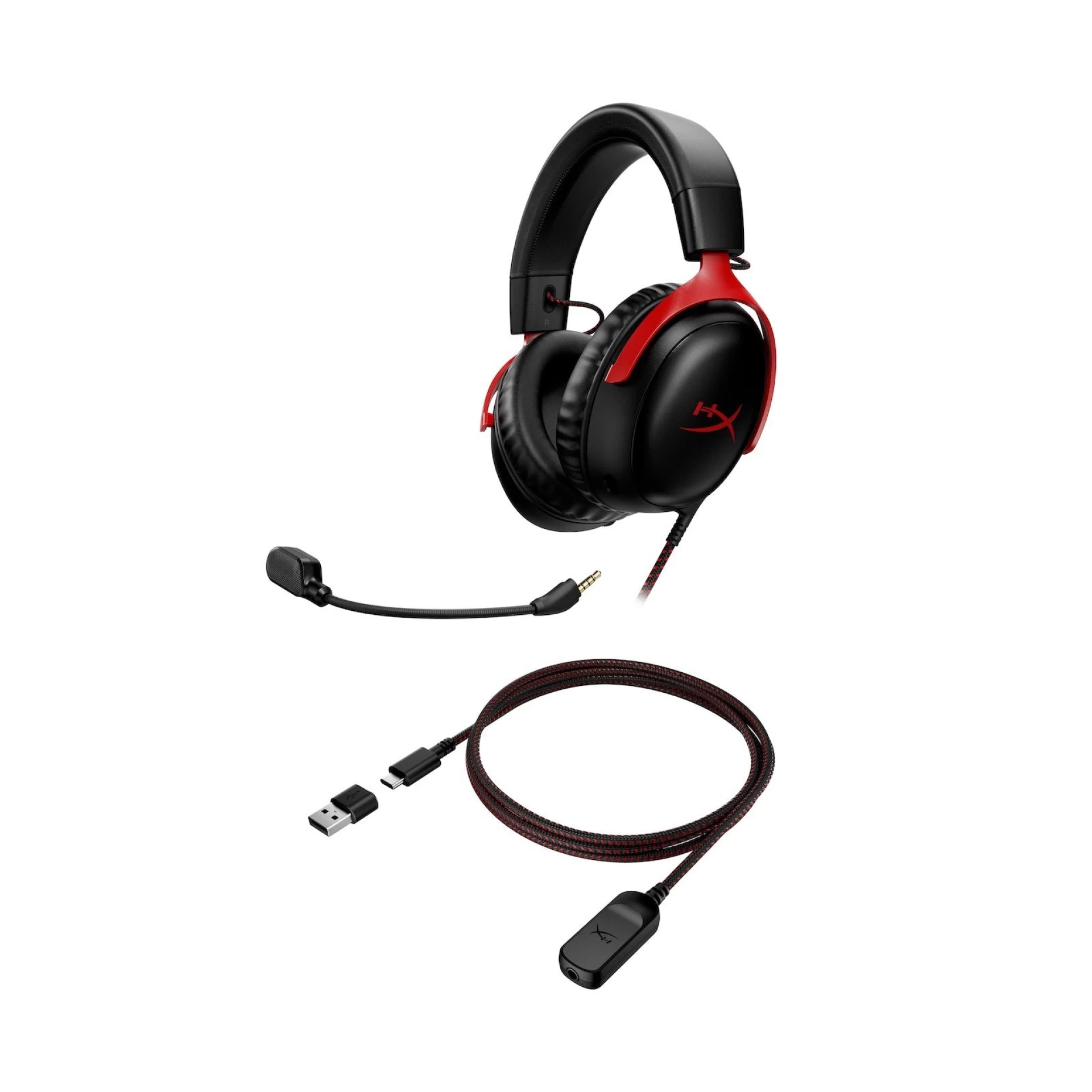Slušalice HyperX Cloud III Wired Gaming Headset Black-Red