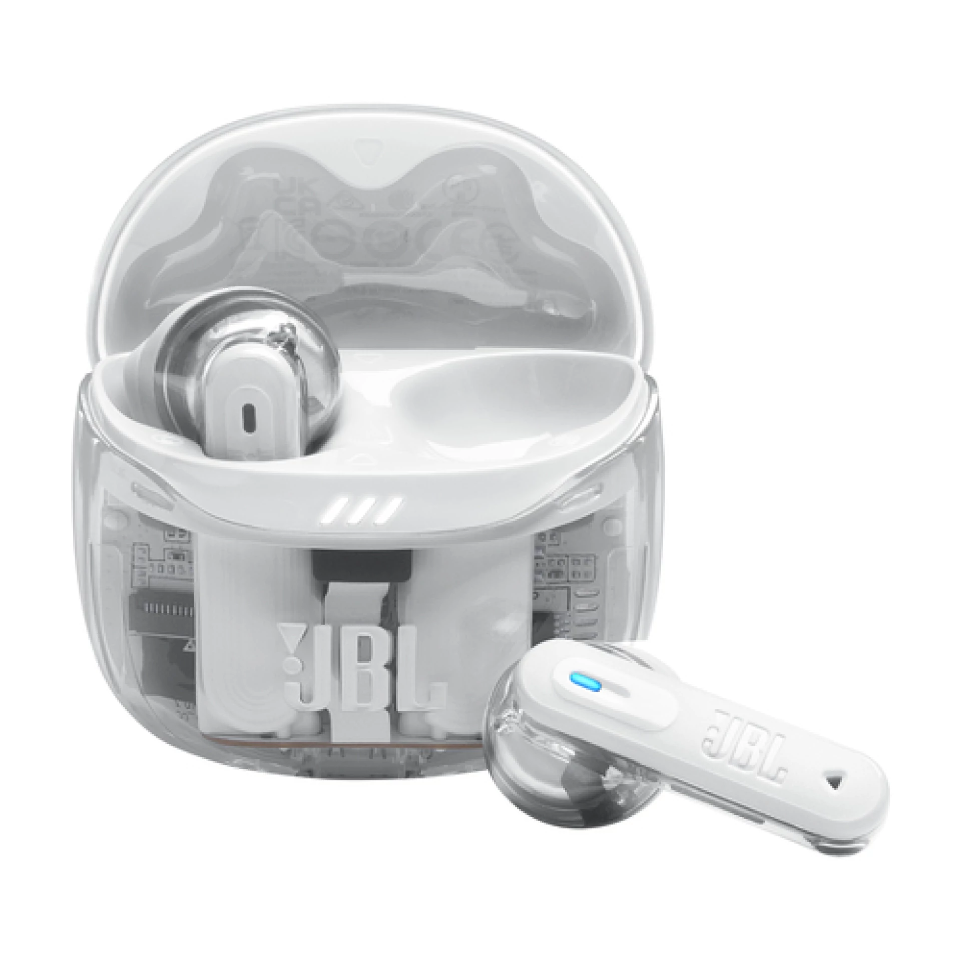 Slušalice JBL Tune Flex 2 TWS ghost edition bijele