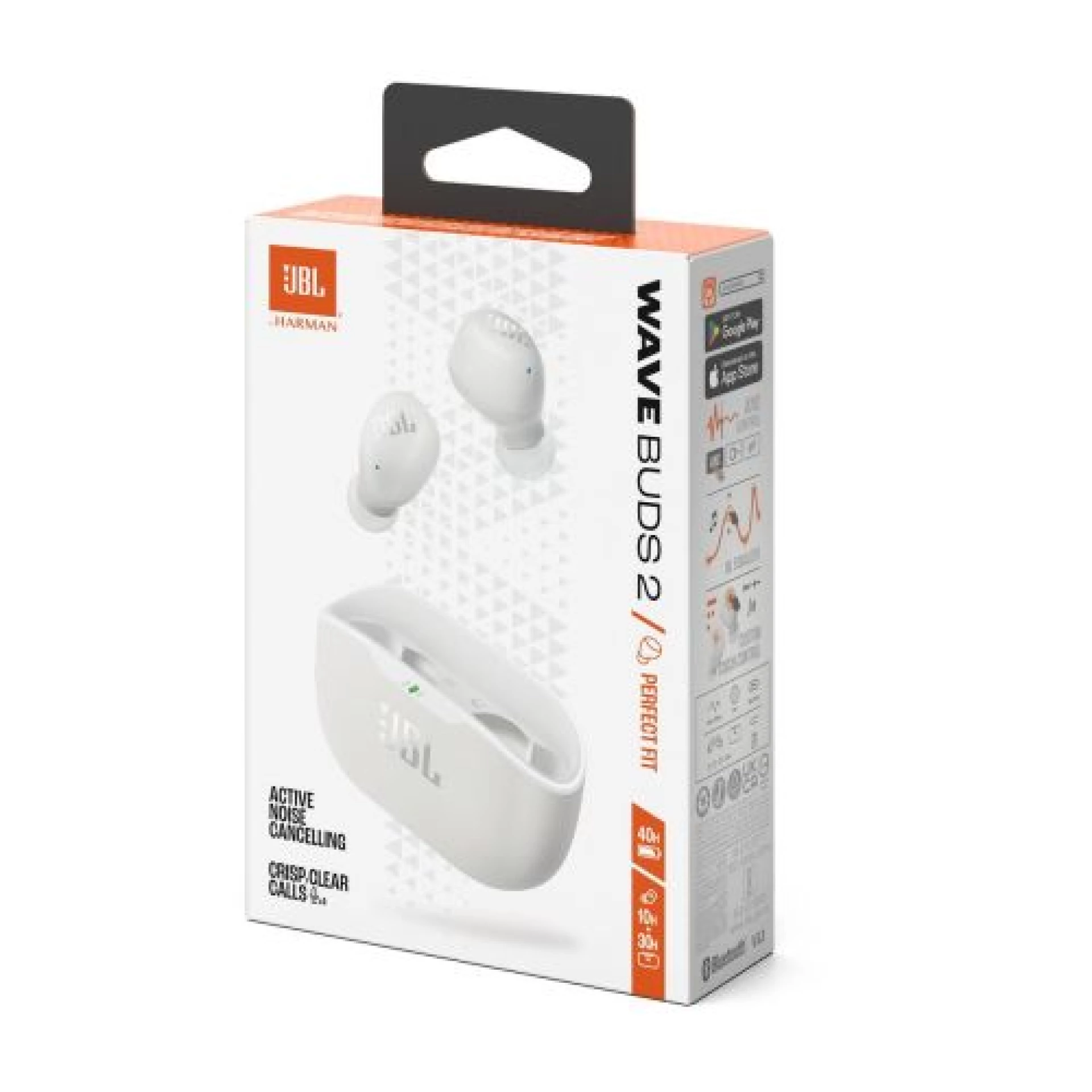 Slušalice JBL Wave Buds 2 TWS Bluetooth bijele