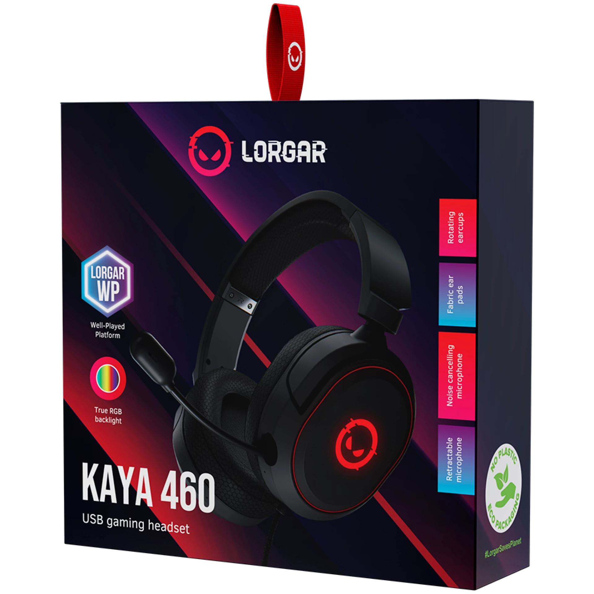 Slušalice LORGAR Kaya 460, USB Gaming headset sa mikrofonom