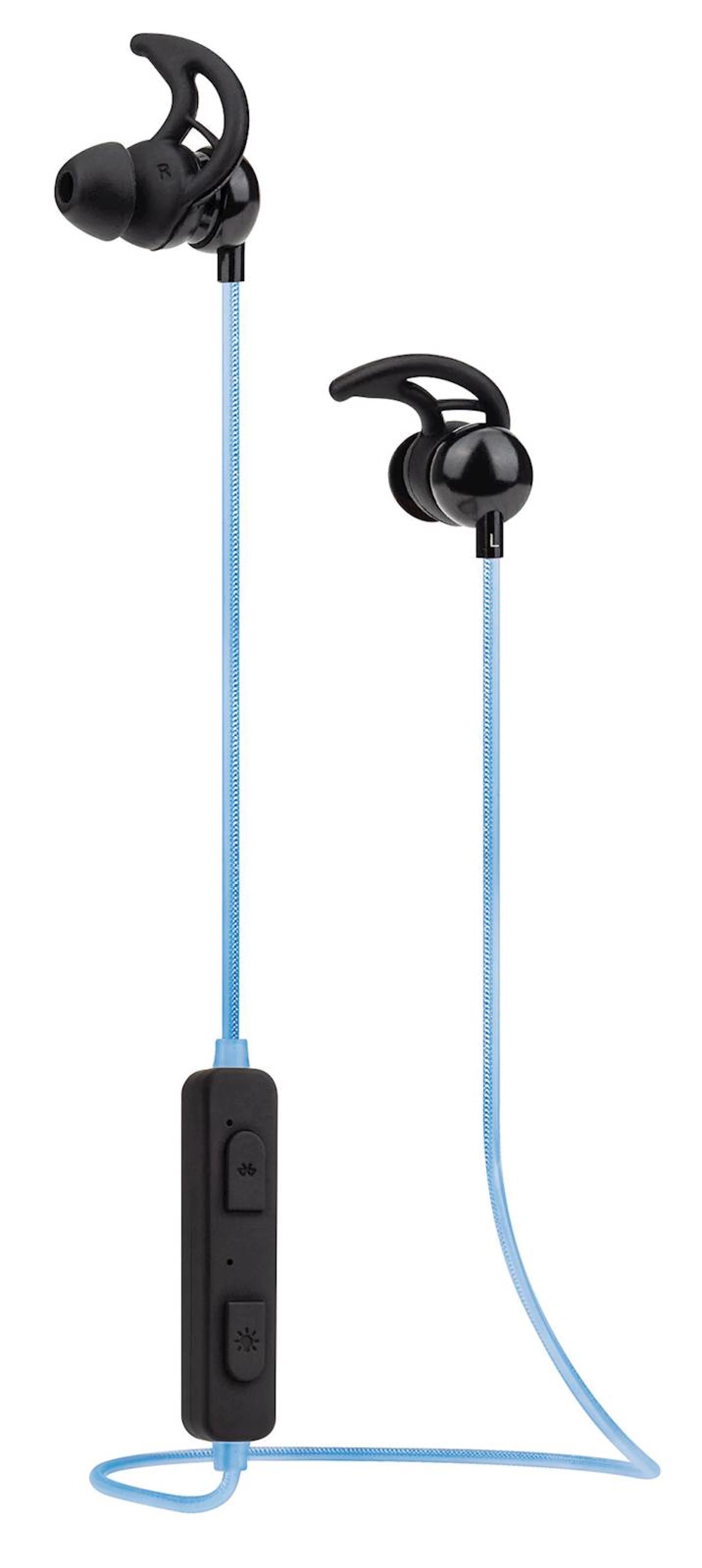 Slušalice MANHATTAN BT glowing sport LED