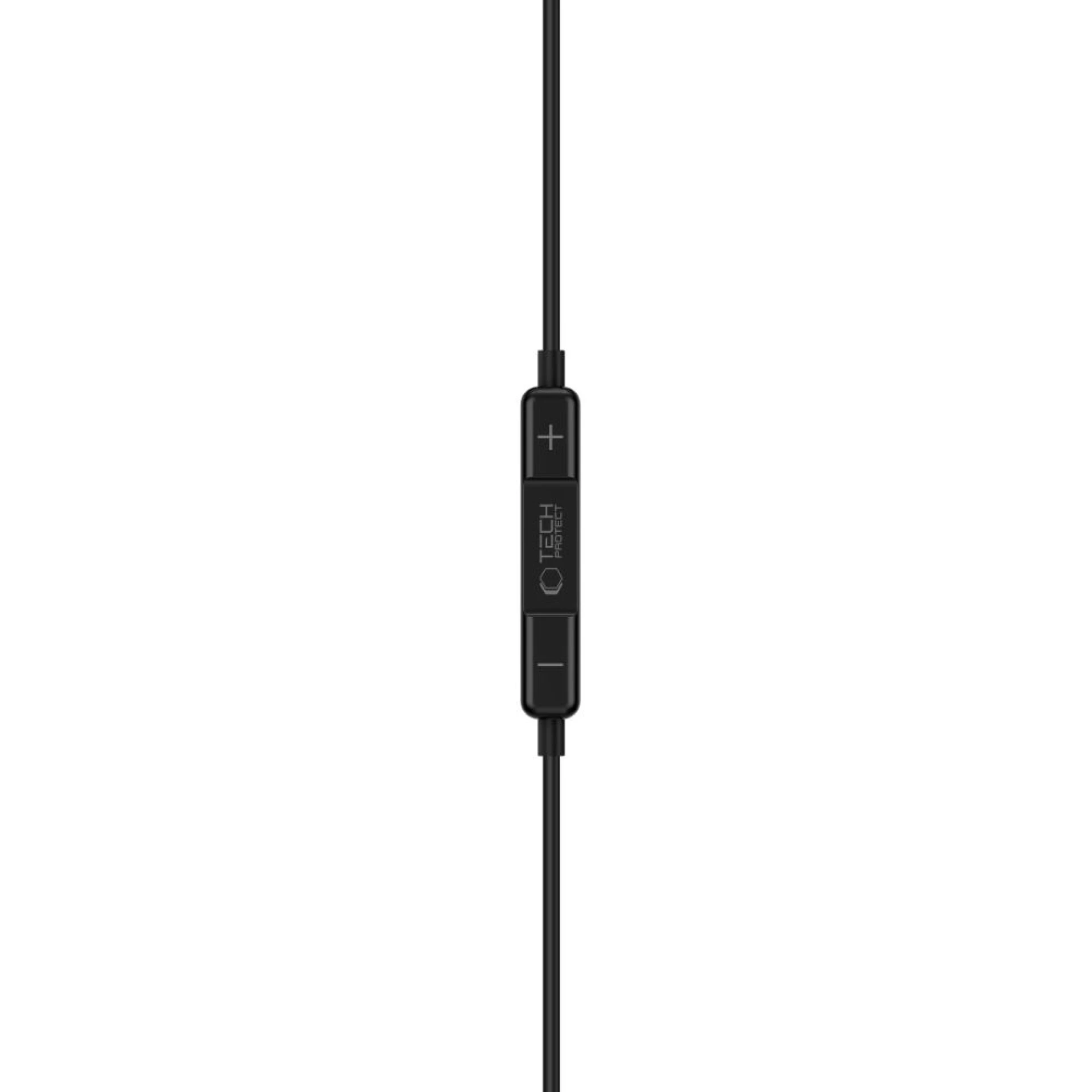 Slušalice Tech-Protect Ultraboost Core G3 3.5mm Mini Jack Earphone crne