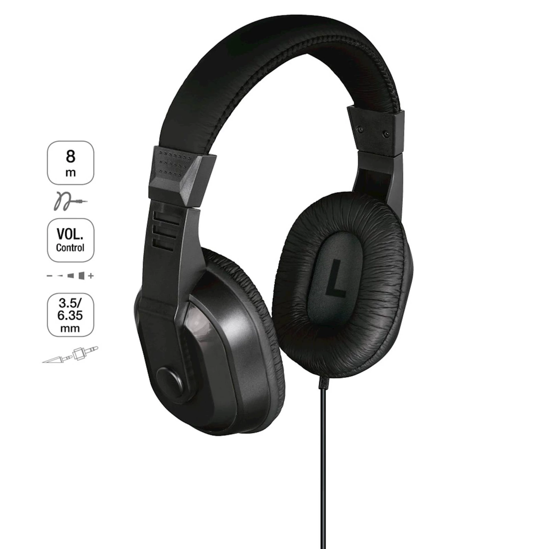 SLUŠALICE THOMSON TV, OVER-EAR, 6.3 MM, 8M KABEL