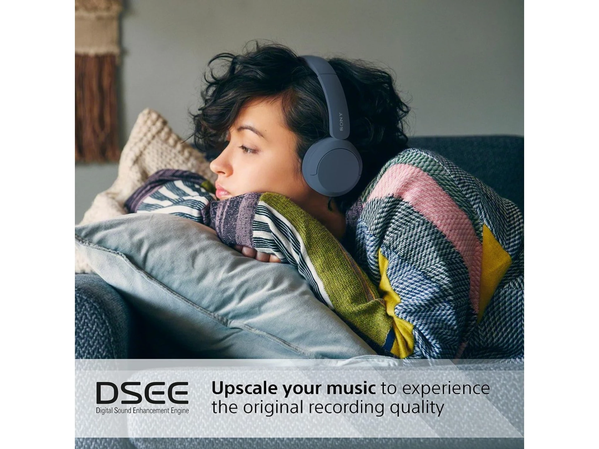 Sony bežične slušalice CH520 Boja plava