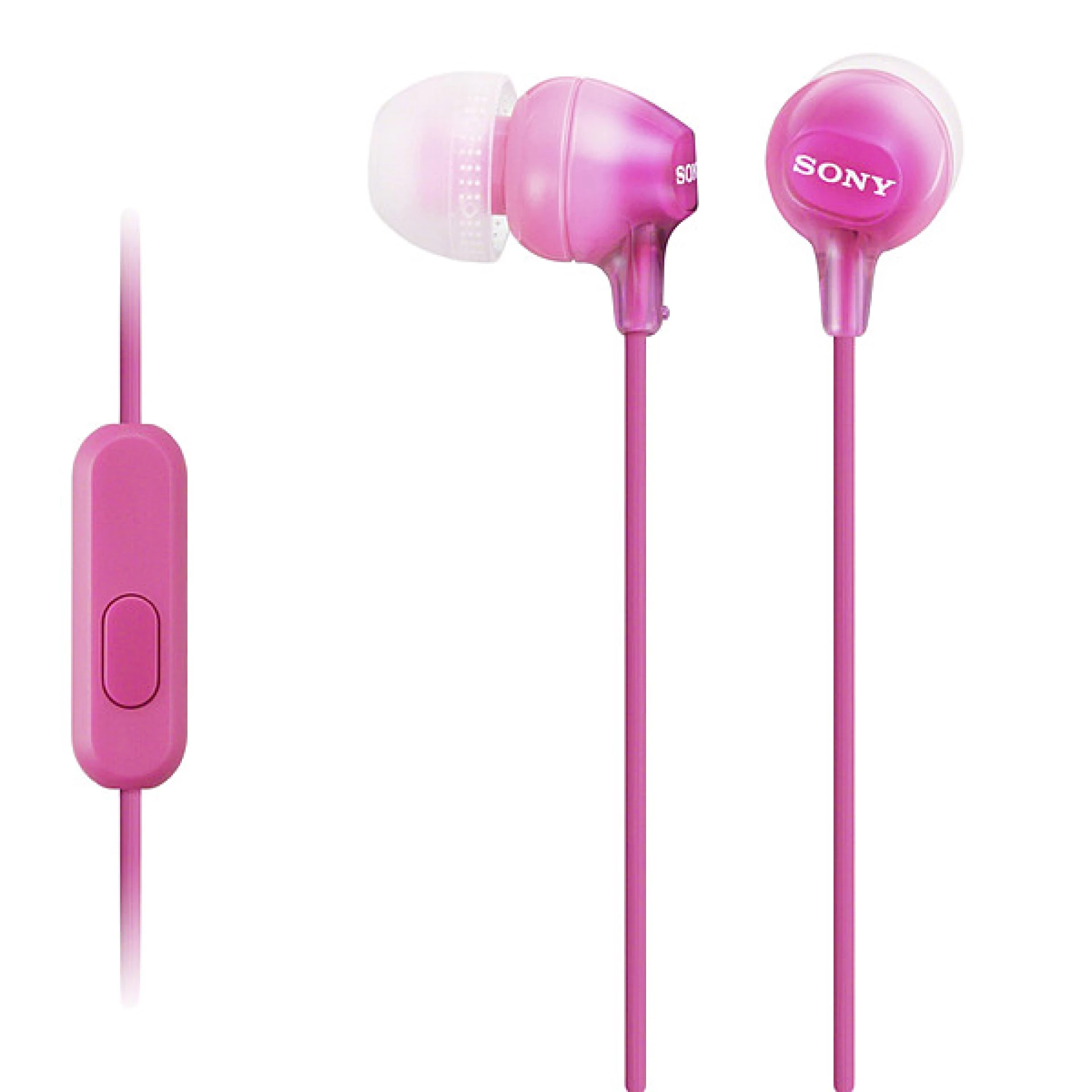 Sony slušalice EX-15 pink,In-Ear, mikrofon