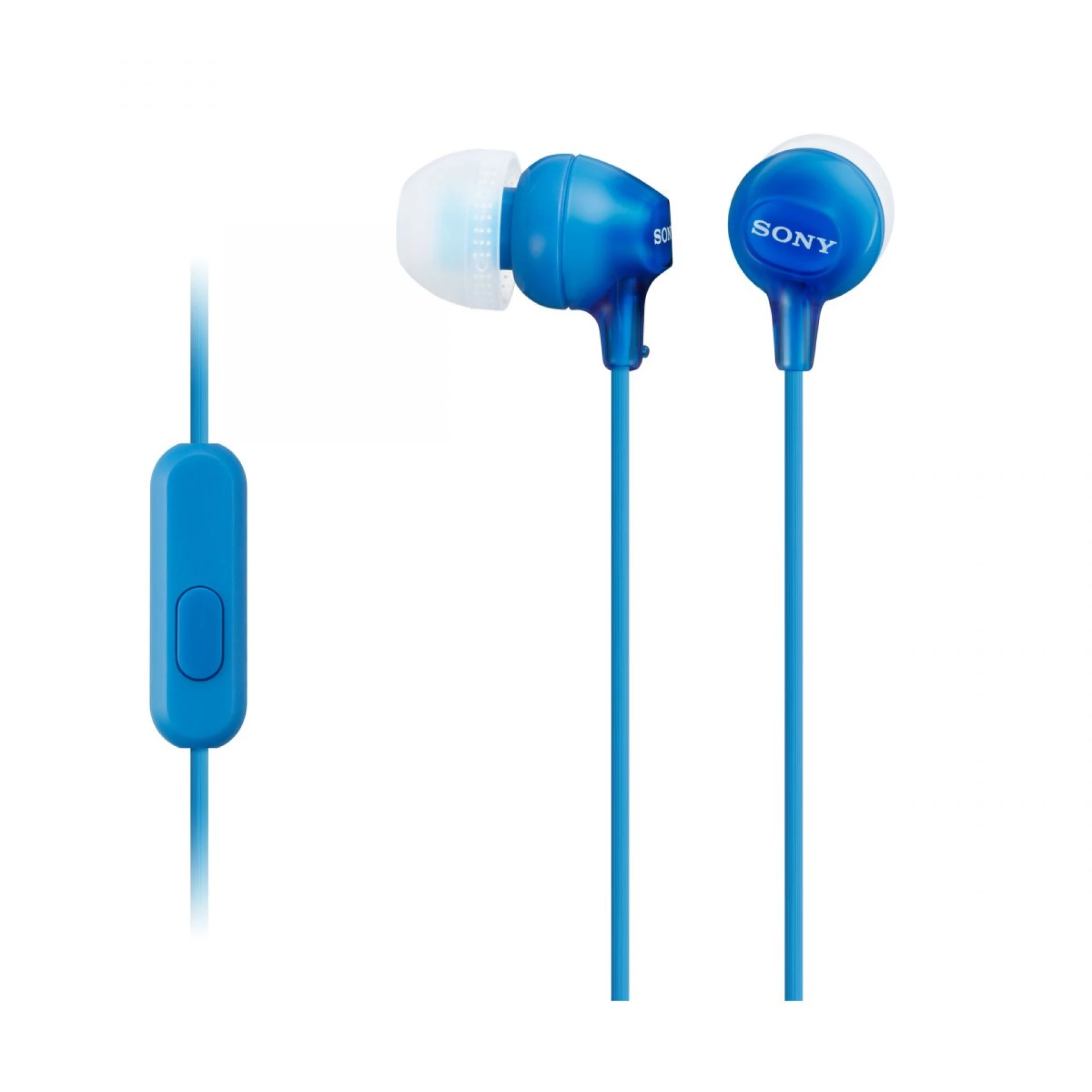 Sony slušalice EX-15 plave,In-Ear, mikrofon