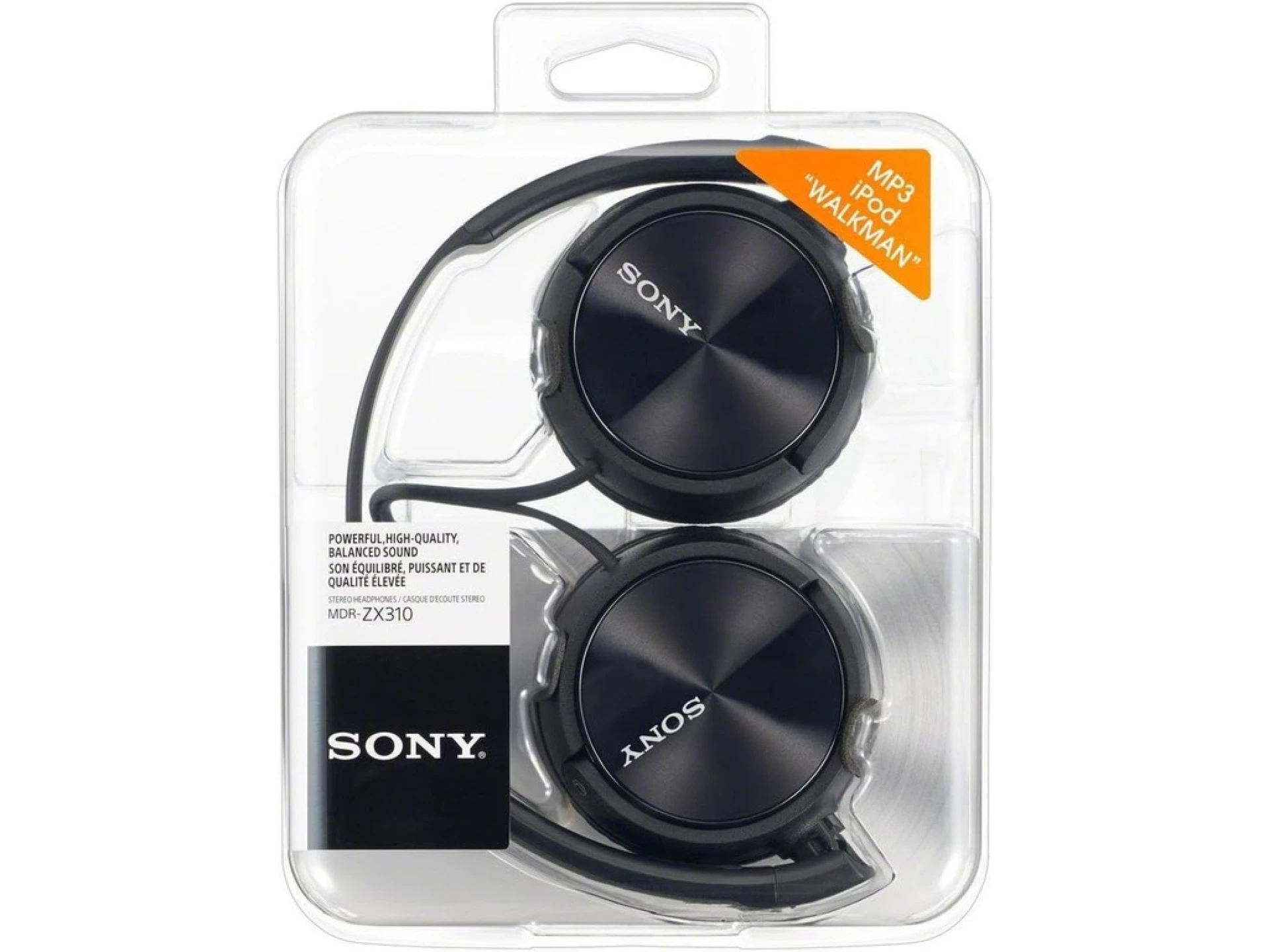 Sony slušalice ZX310 crne