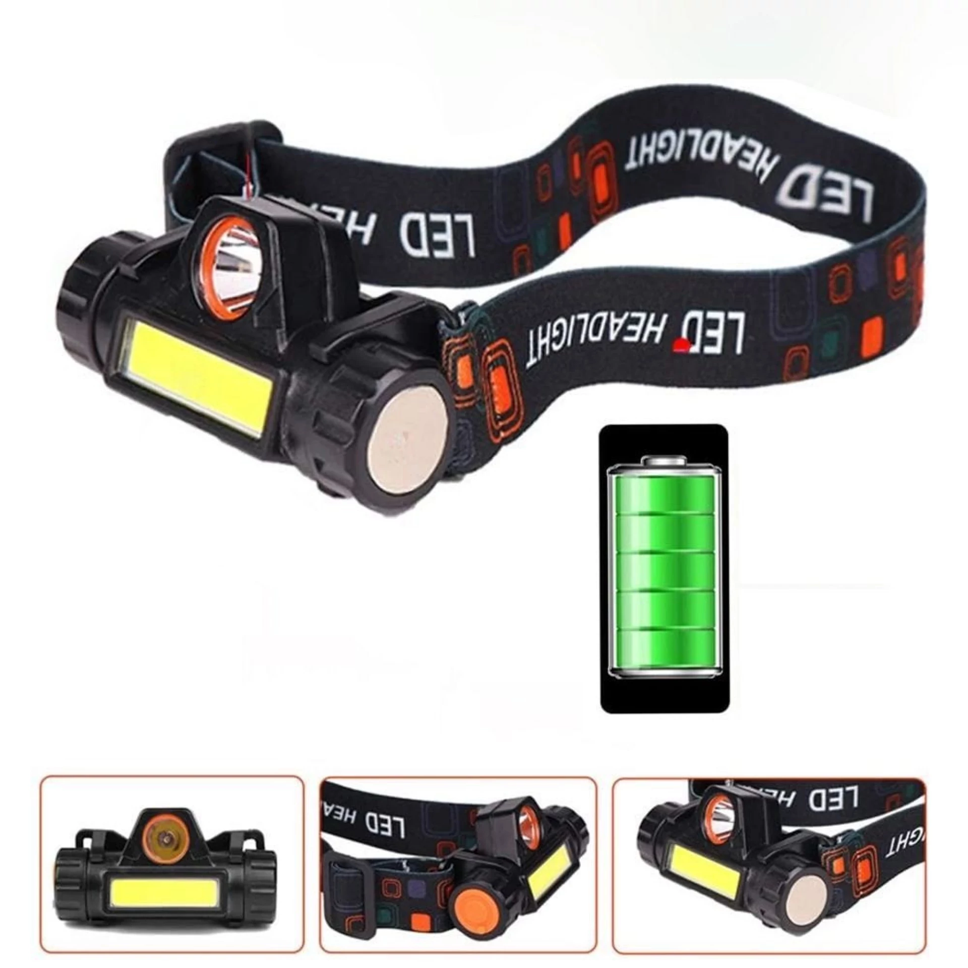 Svjetiljka Head flashlight LED 4in1 RC-K-1228