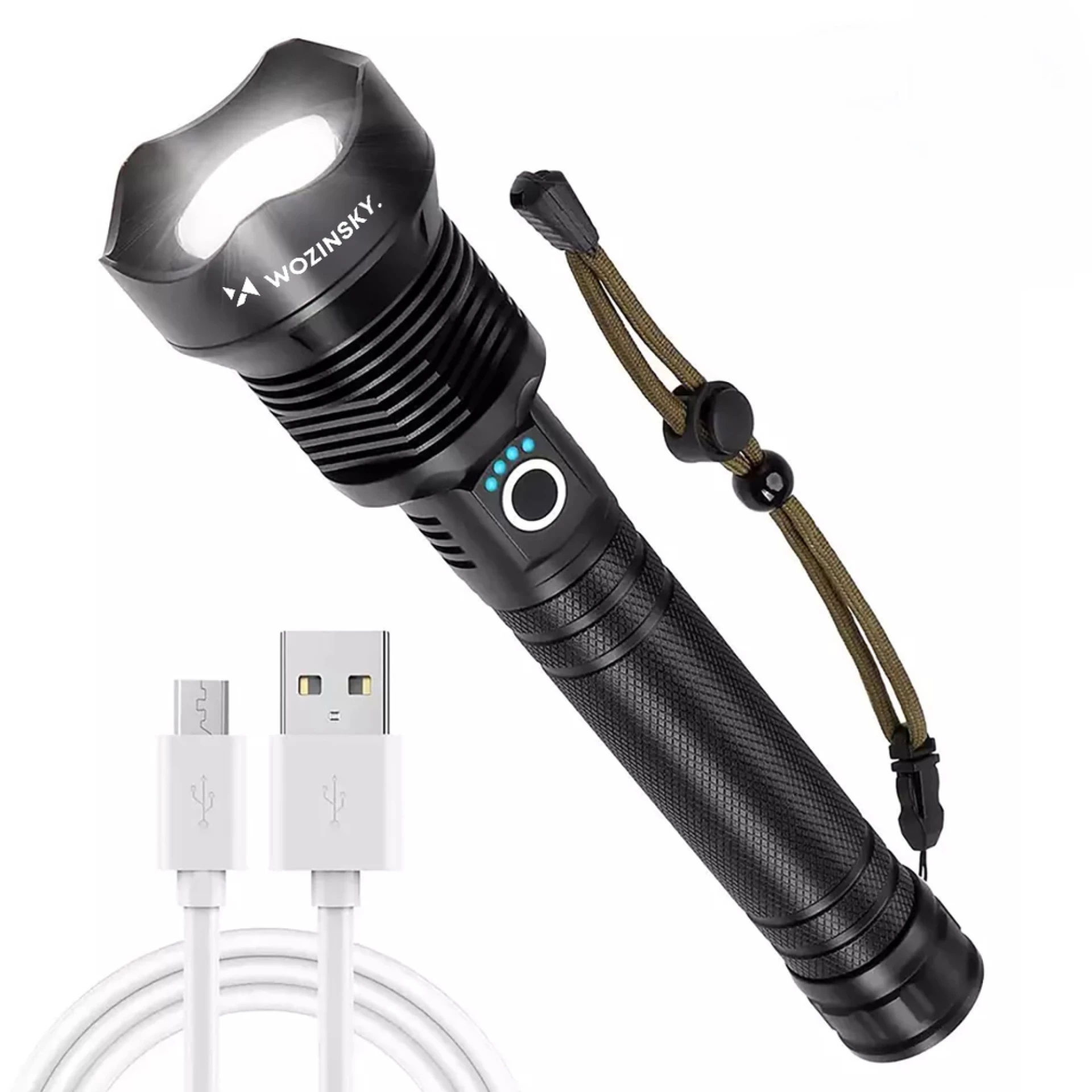 Svjetiljka Wozinsky WLT-20W tactical flashlight 20W 2000lm IP65