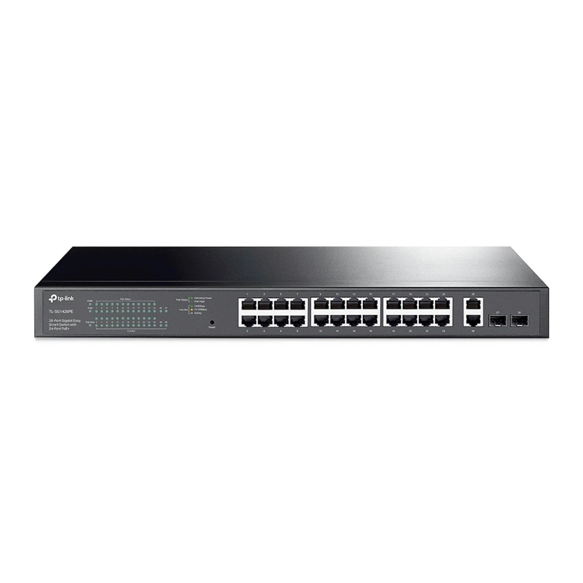 Switch 28-Port Gigabit Smart PoE+ TP-Link Omada TL-SG1428PE