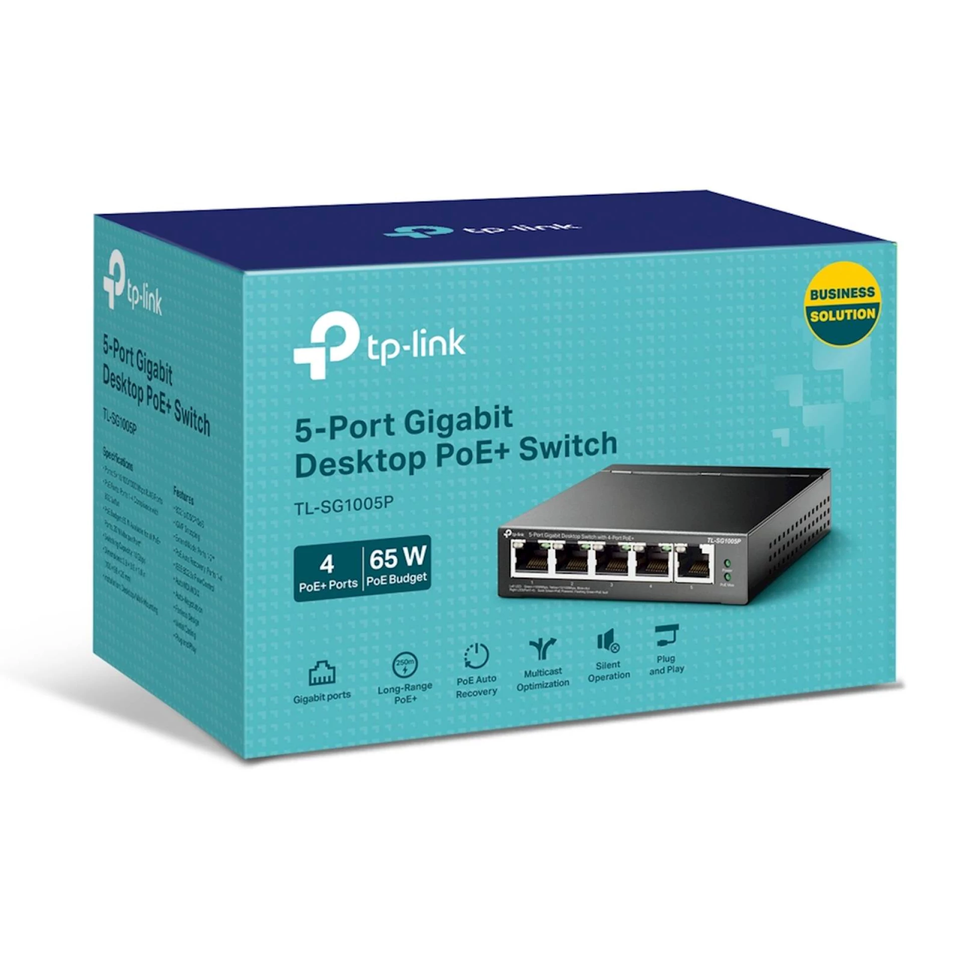 Switch 5-Port Gigabit Desktop TP-Link Omada