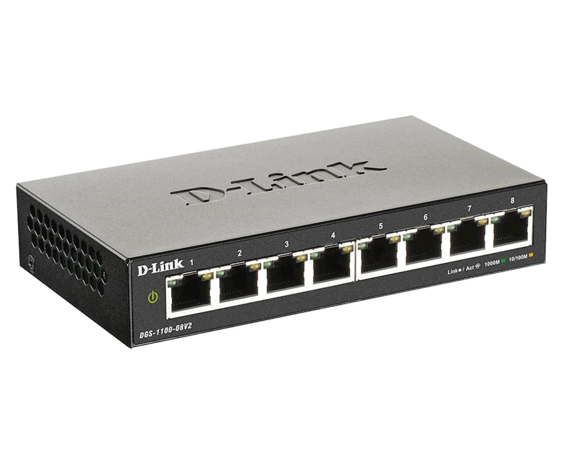 Switch DLINK 8-Port Gigabit Smart Managed V2