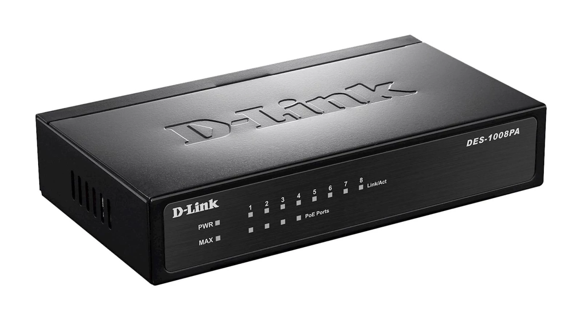 Switch DLINK 8-Port PoE Fast Ethernet Unmnged Desktop