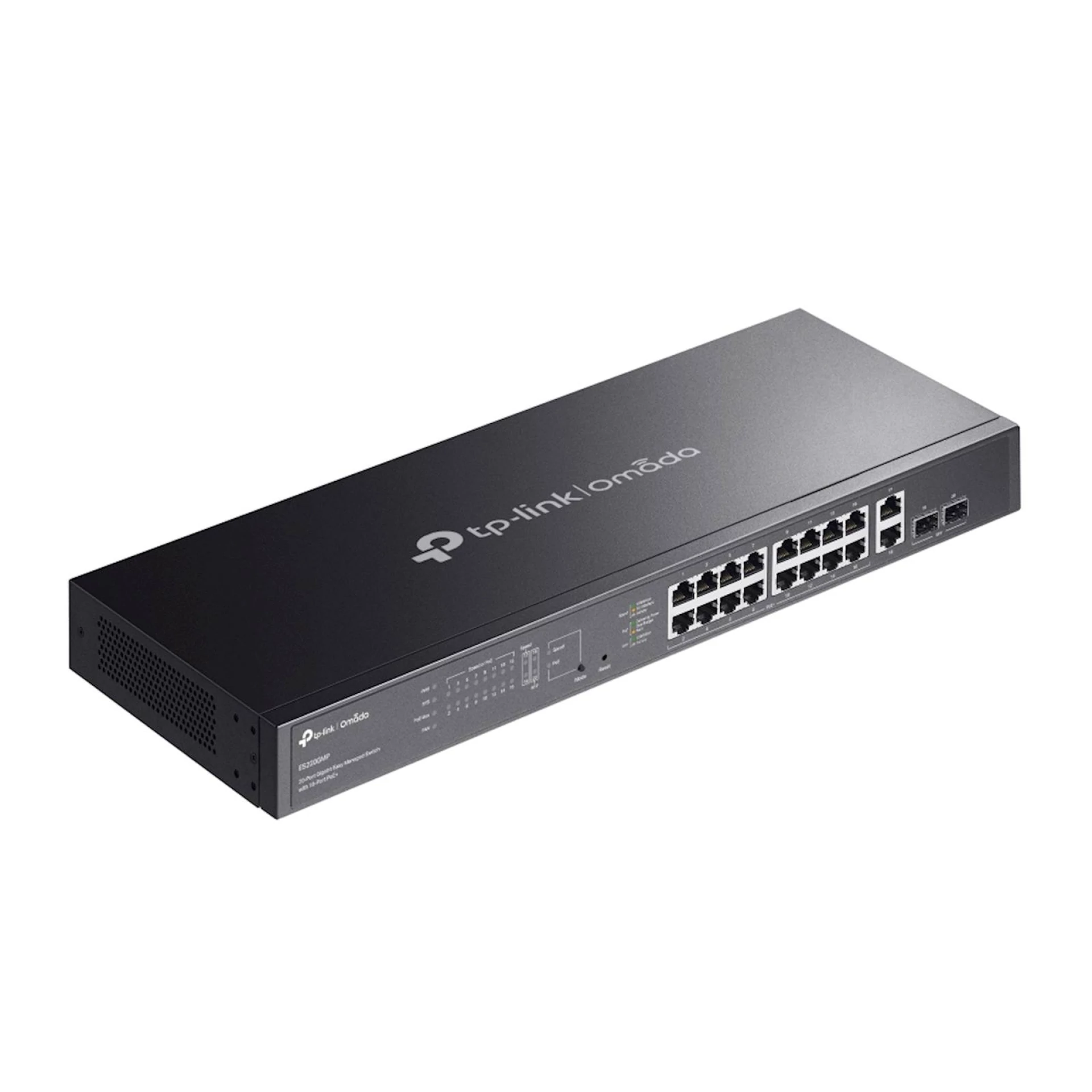 Switch TP-Link Omada 20-Port Gb Easy Managed 16-Port PoE+ ES220GMP