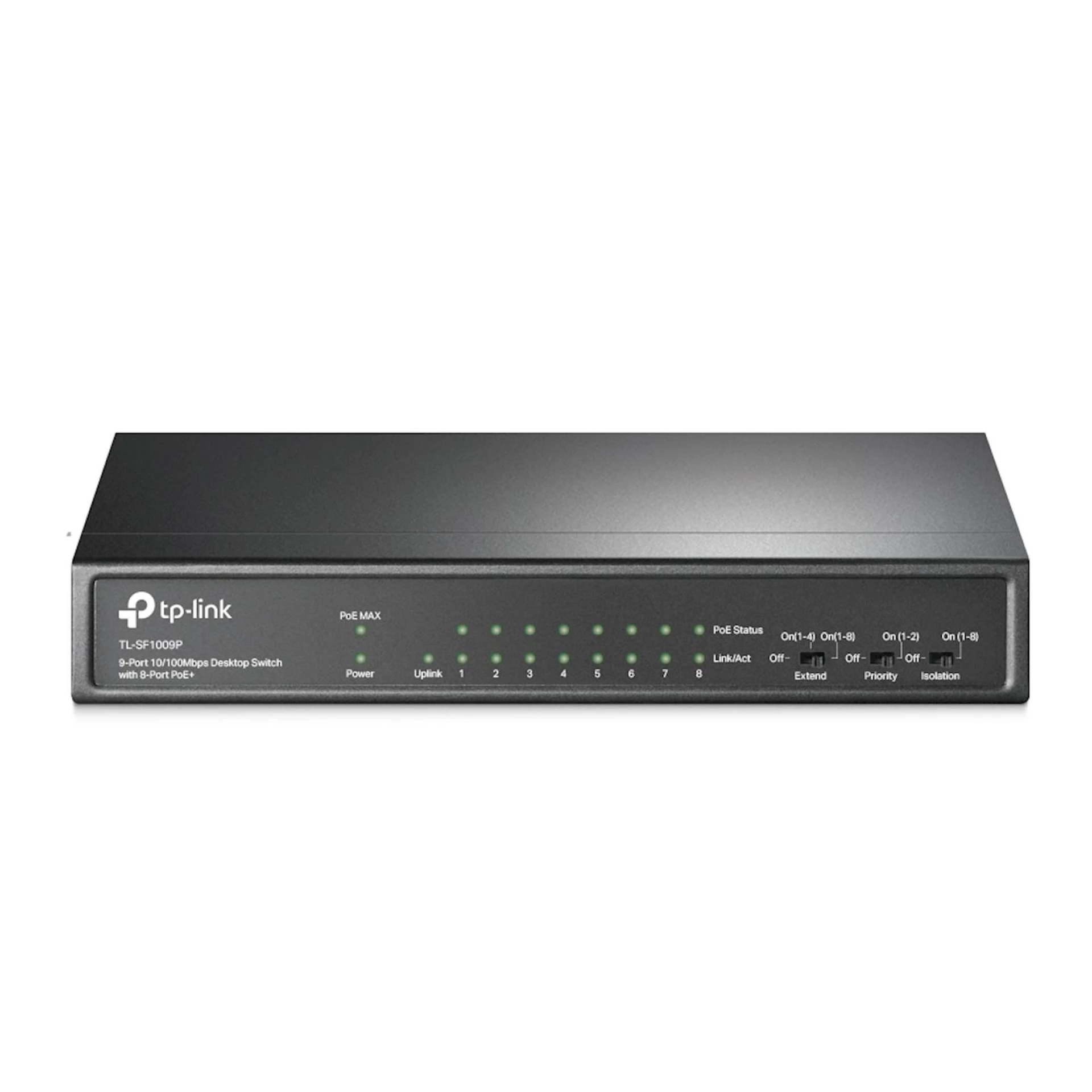 Switch TP-Link Omada 9-Port 10/100Mbps sa 8-Port PoE TL-SF1009P