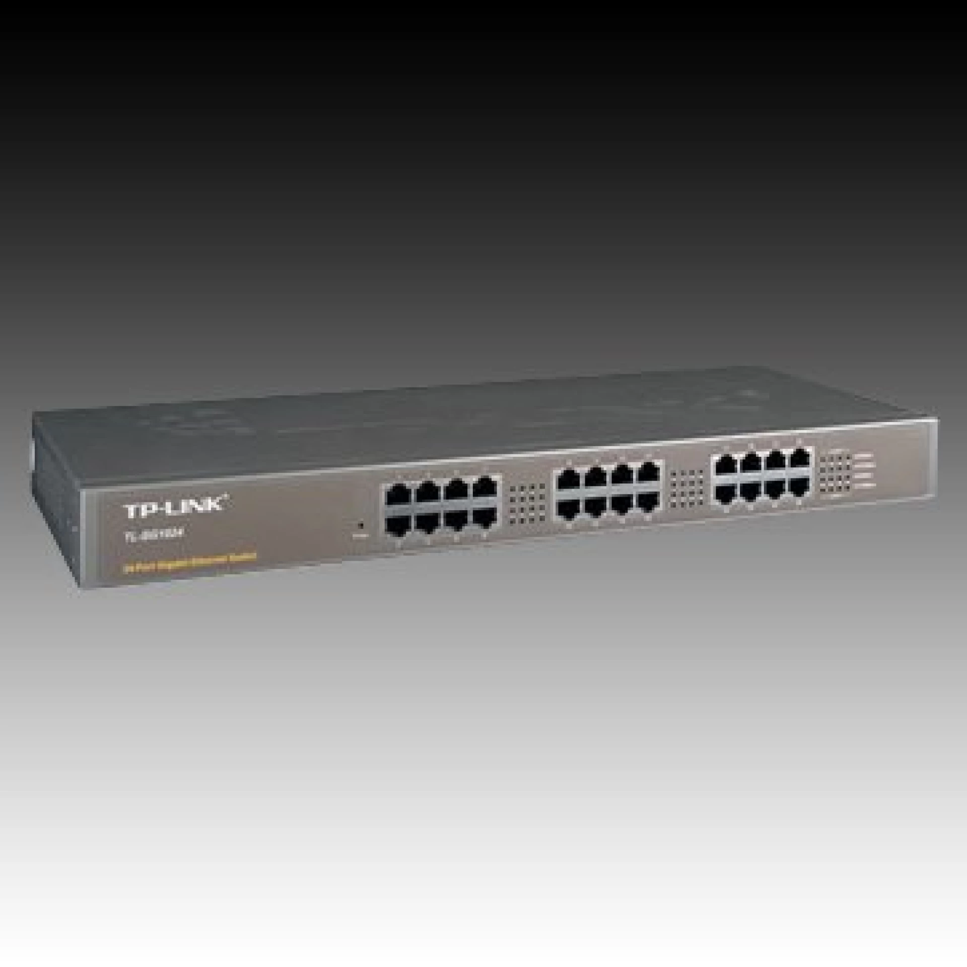 Switch TP-Link TL-SG1024, 24 ports 24 x 10/100/1000Mbps RJ45 ports, Rackmount, MDI/MDI-X switch, Unmanaged