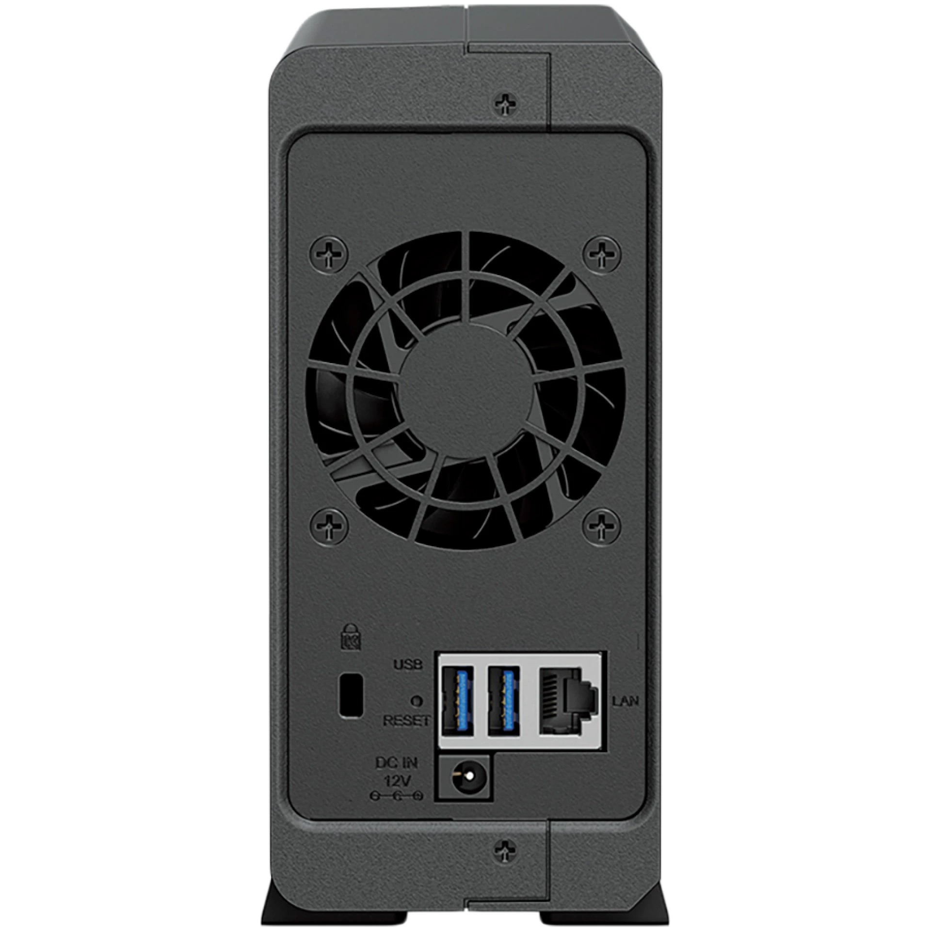Synology DiskStation DS124 1-Bay NAS, CPU 4-core 1.7 GHz, 1 GB DDR4, 1 x 1Gbe LAN, 2 x USB 3.2