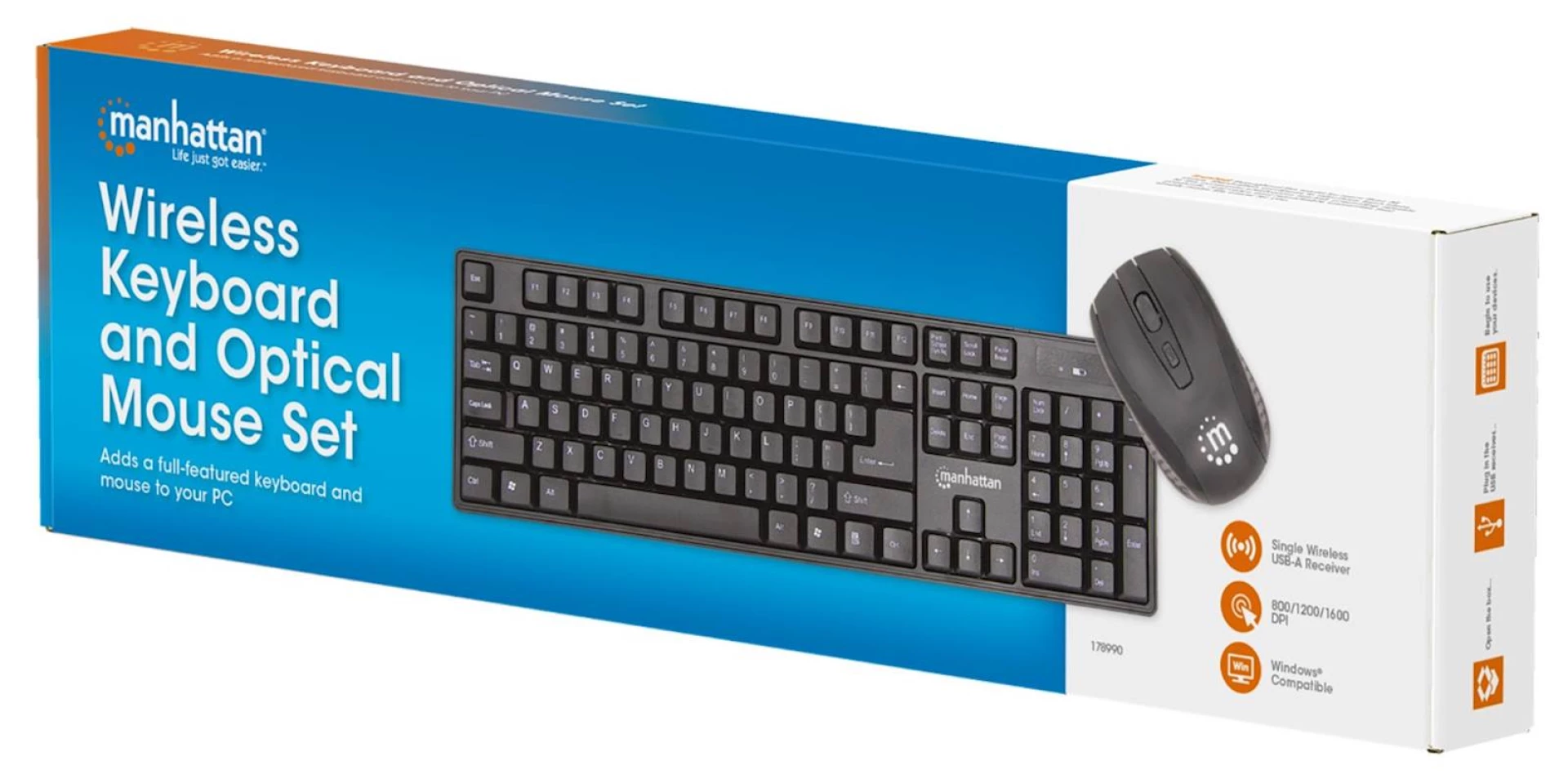 Tastatura i miš MANHATTAN