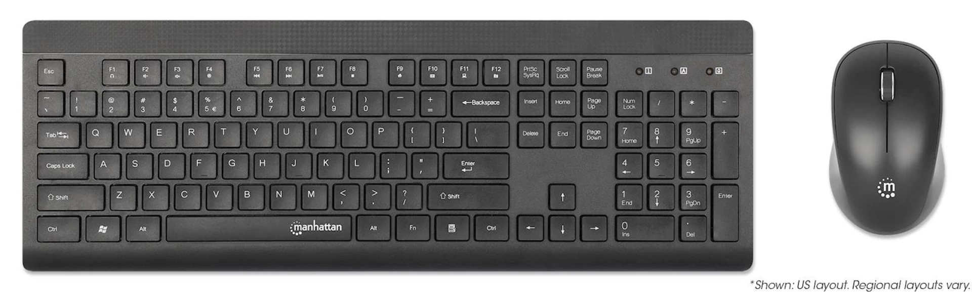 Tastatura i miš MANHATTAN MWK7350