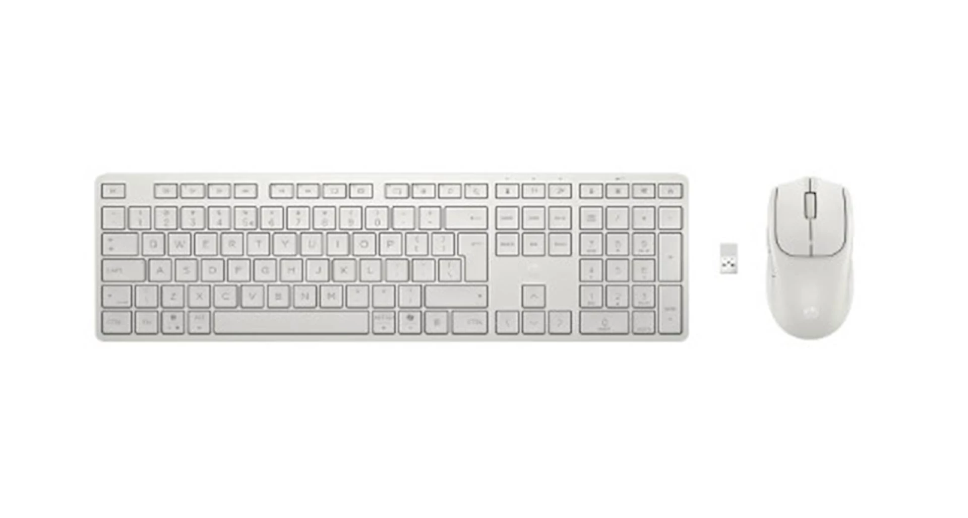Tastatura+miš HP Multi-Device Dual-Mode Mouse and Keyboard Combo 495C - White (BE1M6AA)