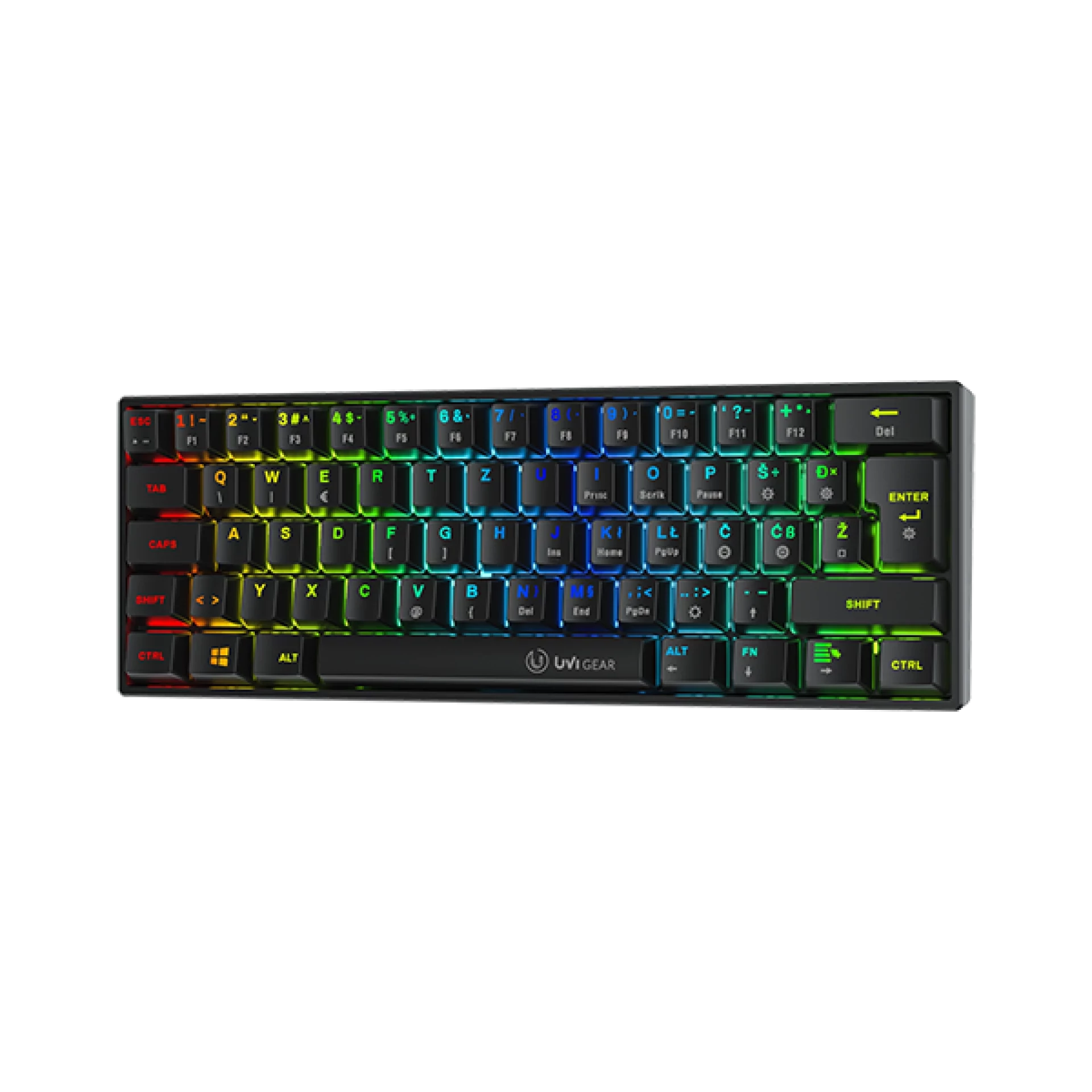 Tastatura UVI Gear Pride Mehanička Gaming sa RGB