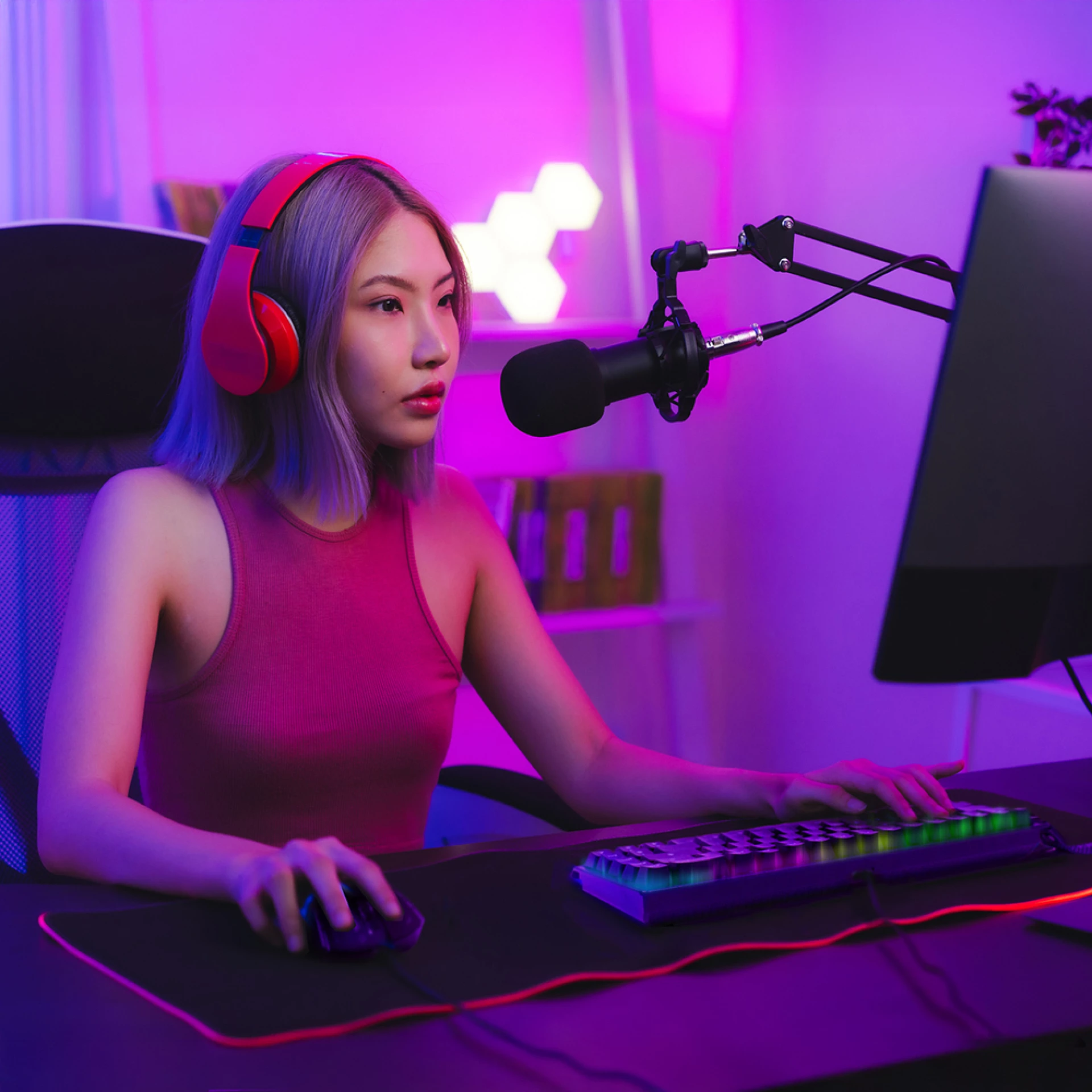 Tastatura Wozinsky WKGP-1165 Mehanička Gaming sa RGB Backlight crna