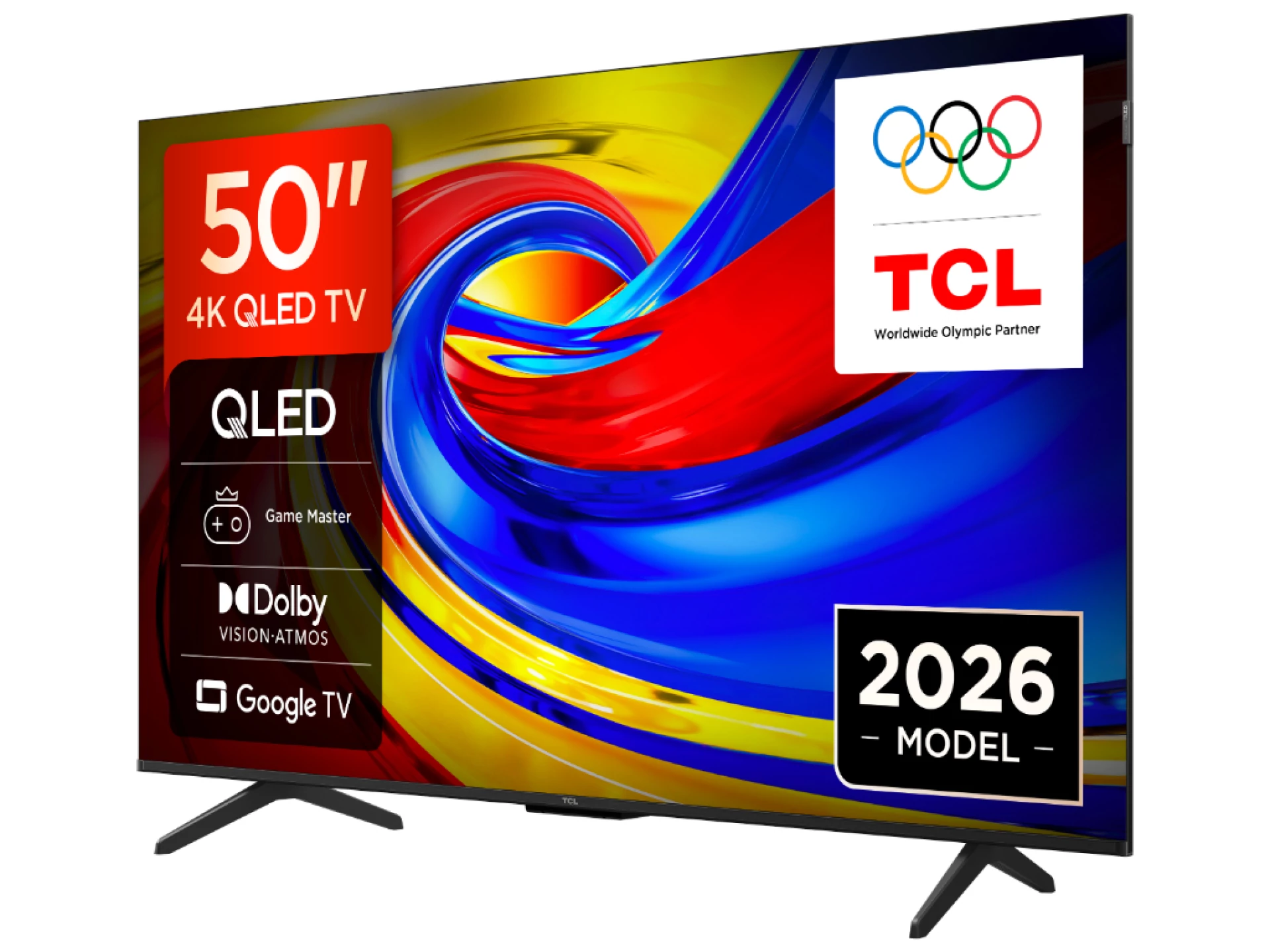 TCL 50"P7L 4K QLED Google TV60Hz, VRR, Dolby Armos;Dolby Vision, 400 nits