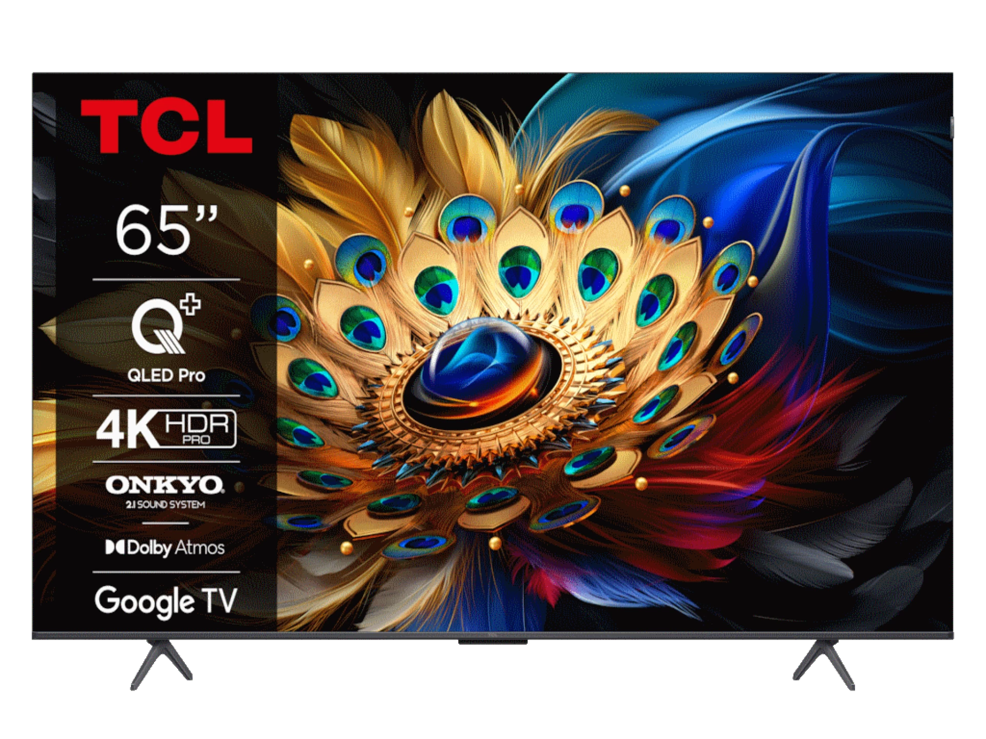 TV TCL 65C655 4K QLED, 120HZ, Google TV, HDMI 2.1