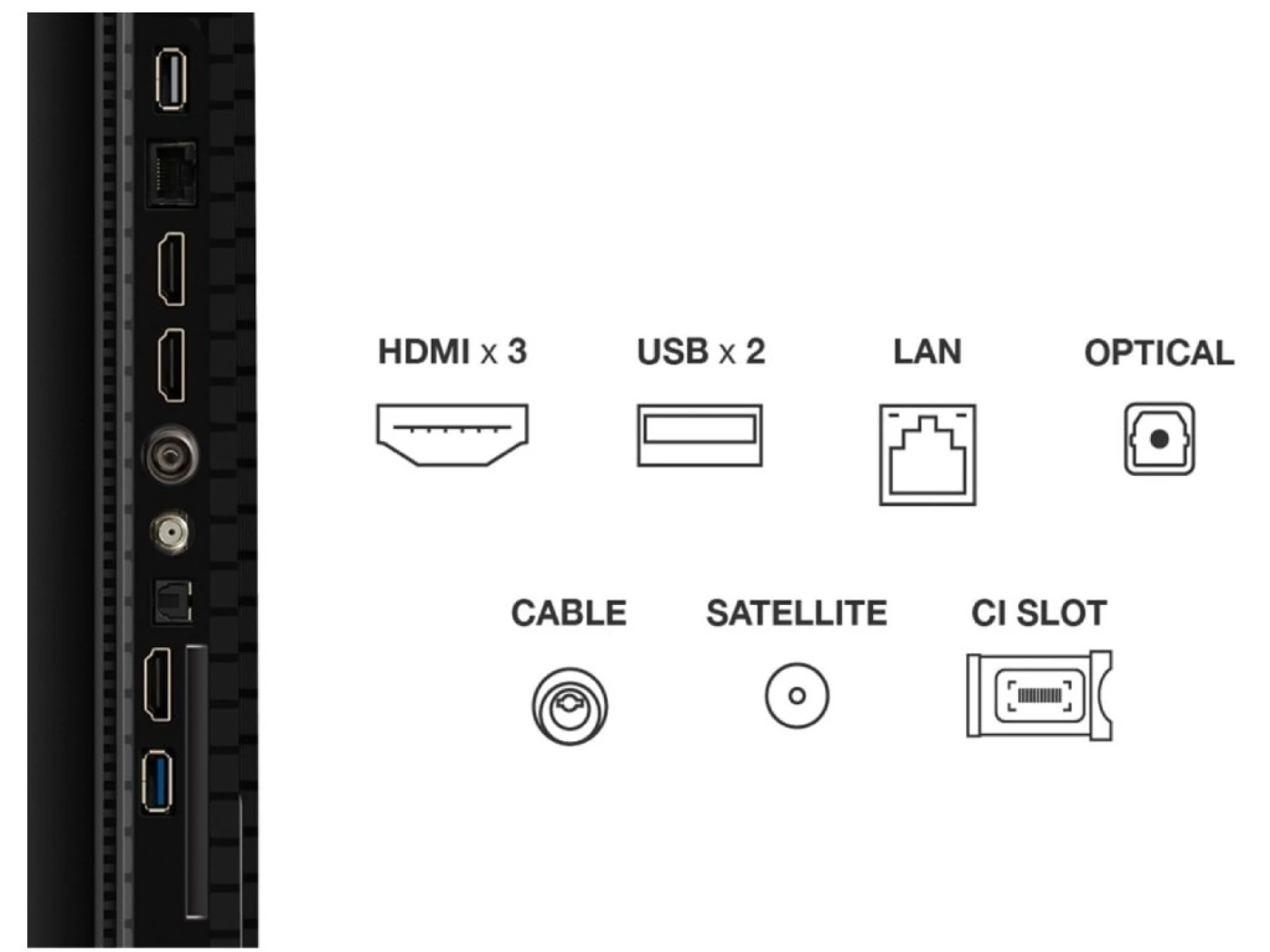 TV TCL QLED 65P7K 4K 60Hz Google TV