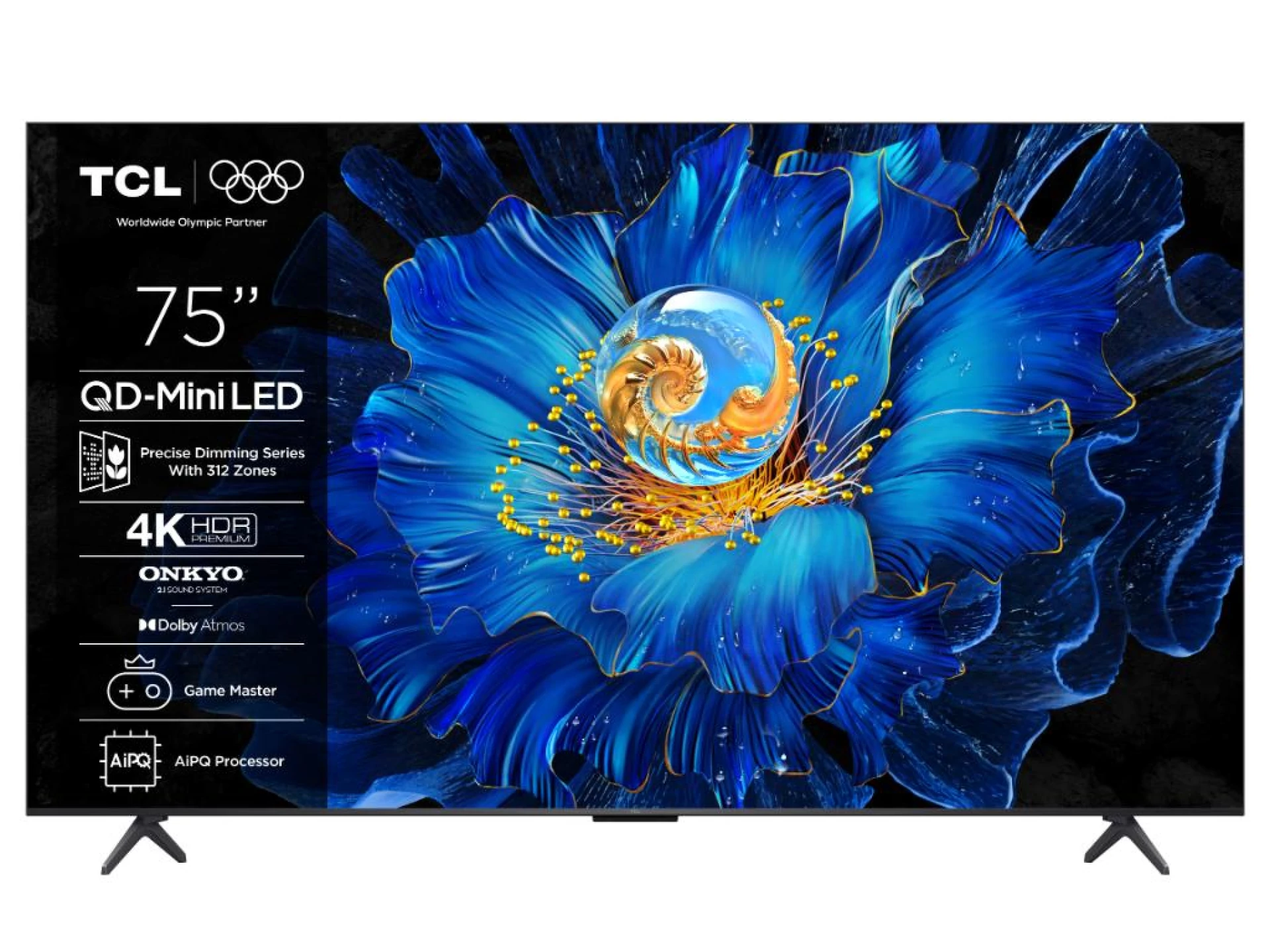TCL 75"C6KS 4K QD-Mini LED TV60Hz Google TV; Game Master;Dolby Atmos; Onkyo 2.1; HDR Premium;