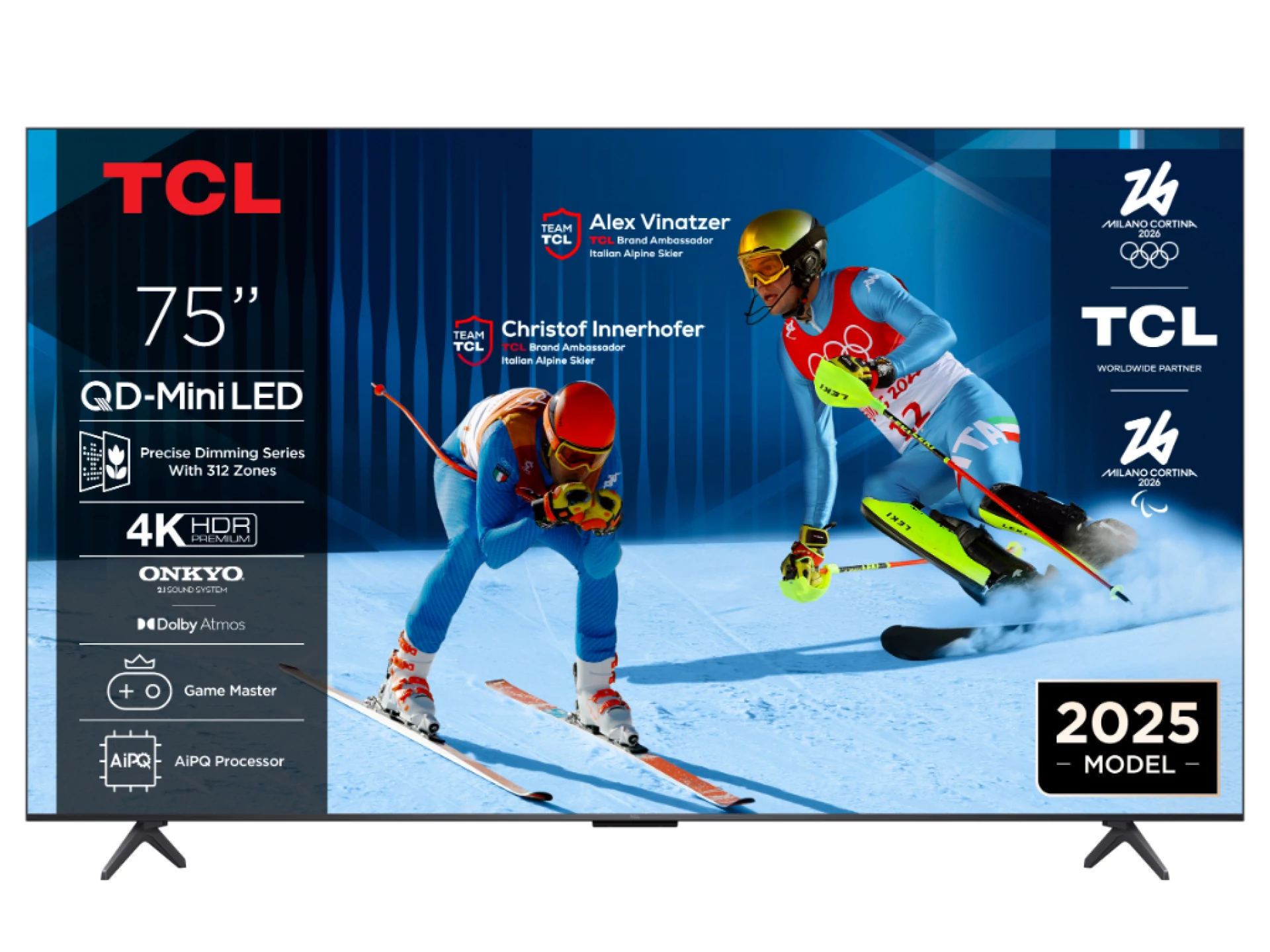 TCL 75"C6KS 4K QD-Mini LED TV60Hz Google TV; Game Master;Dolby Atmos; Onkyo 2.1; HDR Premium;