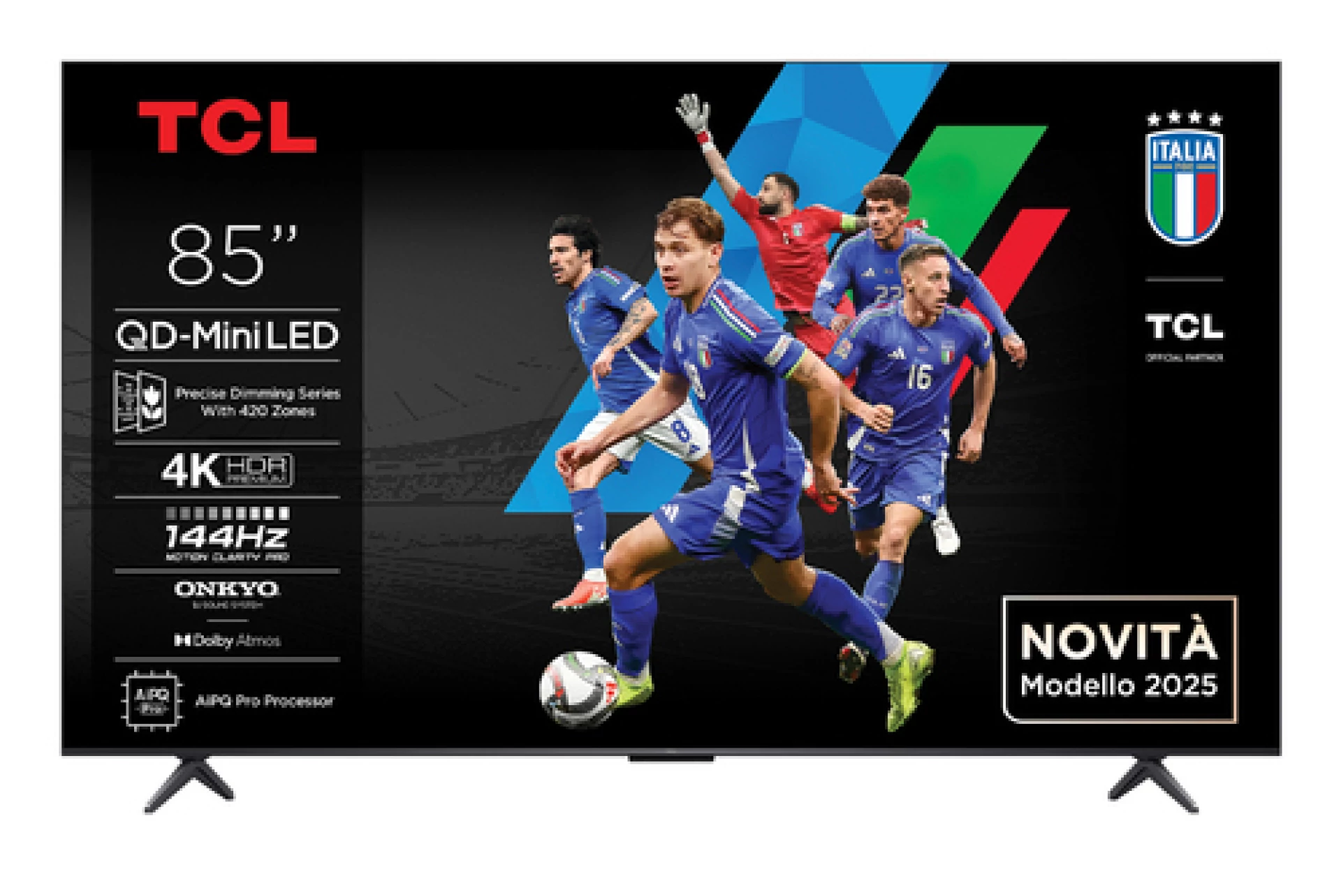 TCL 85"C6K 4K QD-Mini LED TV144Hz Google TV; Game Master;Dolby Atmos; Onkyo 2.1; HDR Premium;