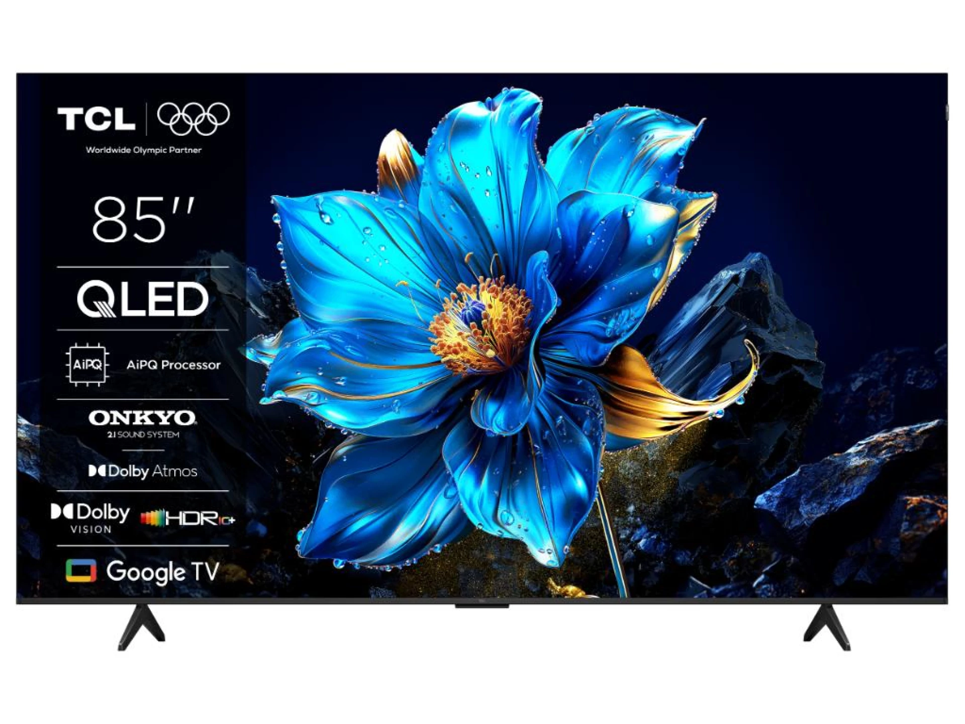 TCL 85"P7K 4K QLED TV 60HzGoogle TV; HDR multi-format;HVA Panel; Game Master; Dolby Atmos;
