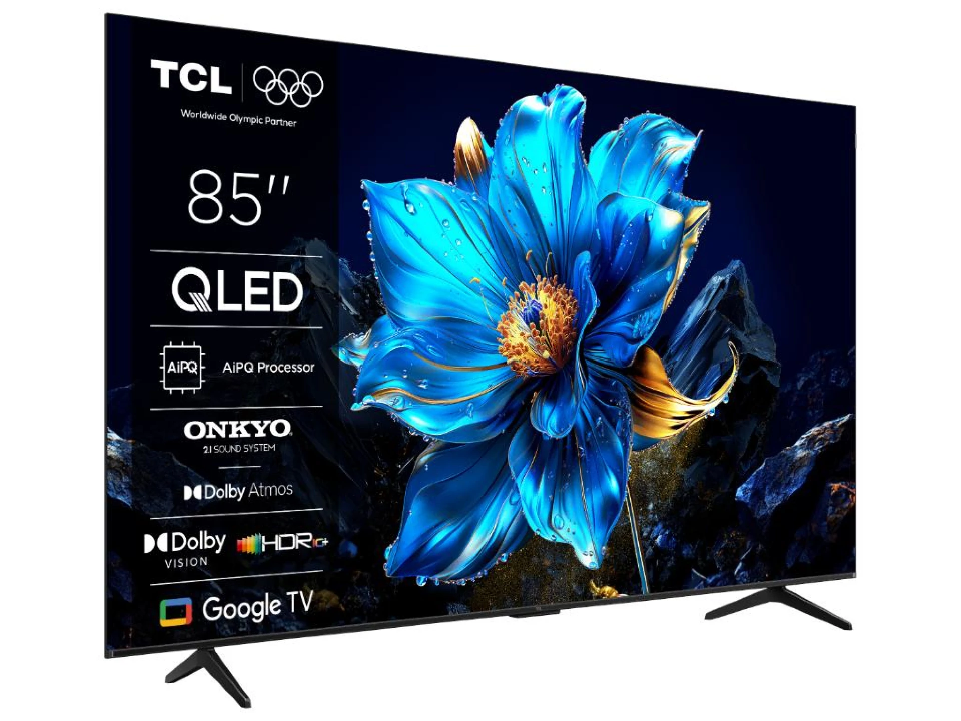 TCL 85"P7K 4K QLED TV 60HzGoogle TV; HDR multi-format;HVA Panel; Game Master; Dolby Atmos;