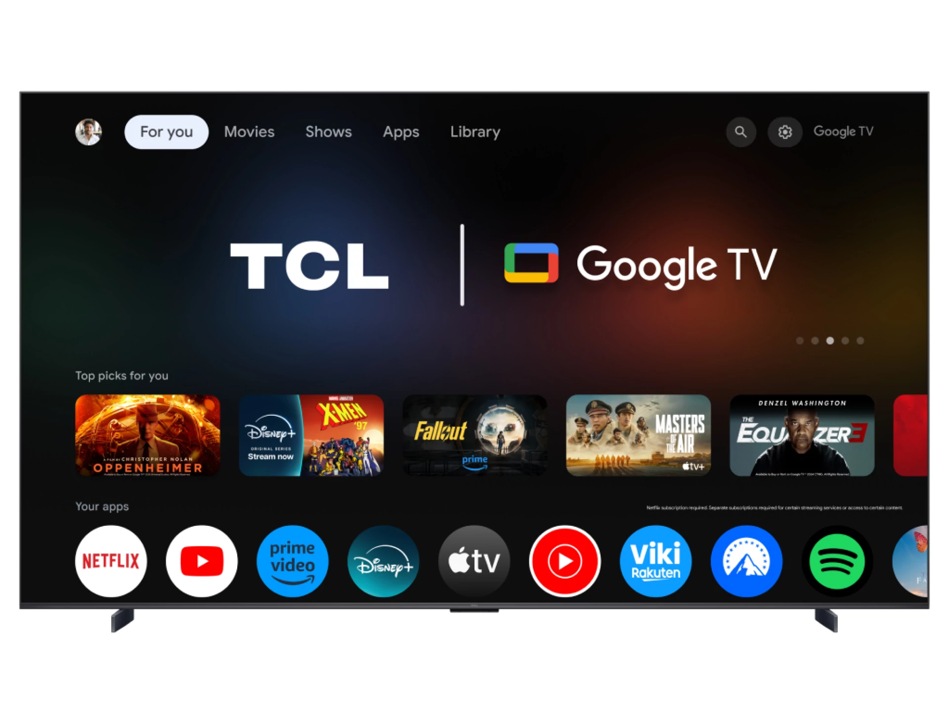 TCL 98"C6K 4K QD-Mini LED TV144Hz Google TV; Game Master;Dolby Atmos; Onkyo 2.1; HDR Premium;