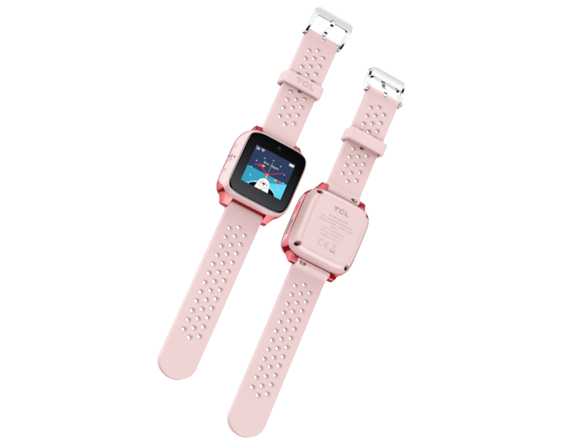 TCL djeciji pametni sat MT46X Pink Precizan GPS, SOS dugme