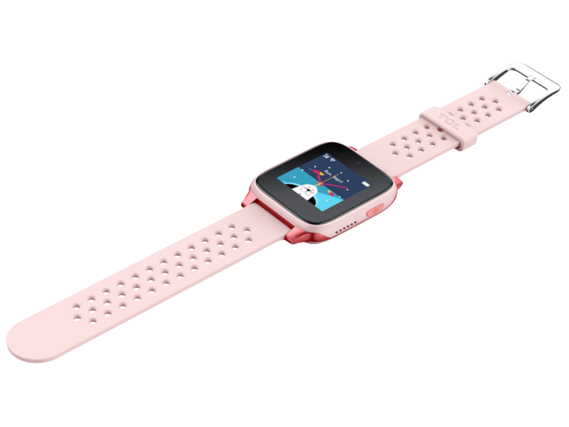 TCL djeciji pametni sat MT46X Pink Precizan GPS, SOS dugme