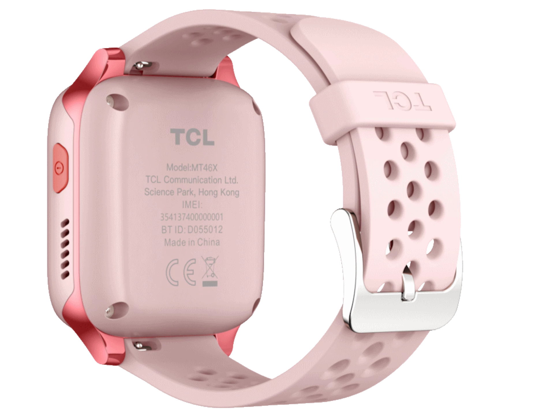 TCL djeciji pametni sat MT46X Pink Precizan GPS, SOS dugme