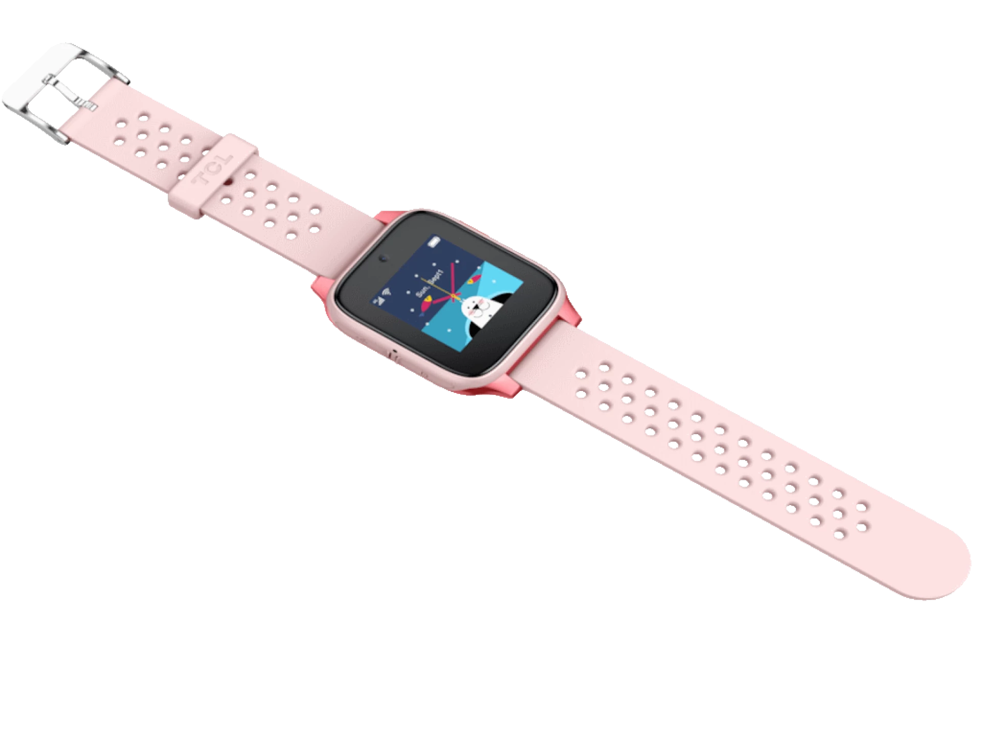 TCL djeciji pametni sat MT46X Pink Precizan GPS, SOS dugme