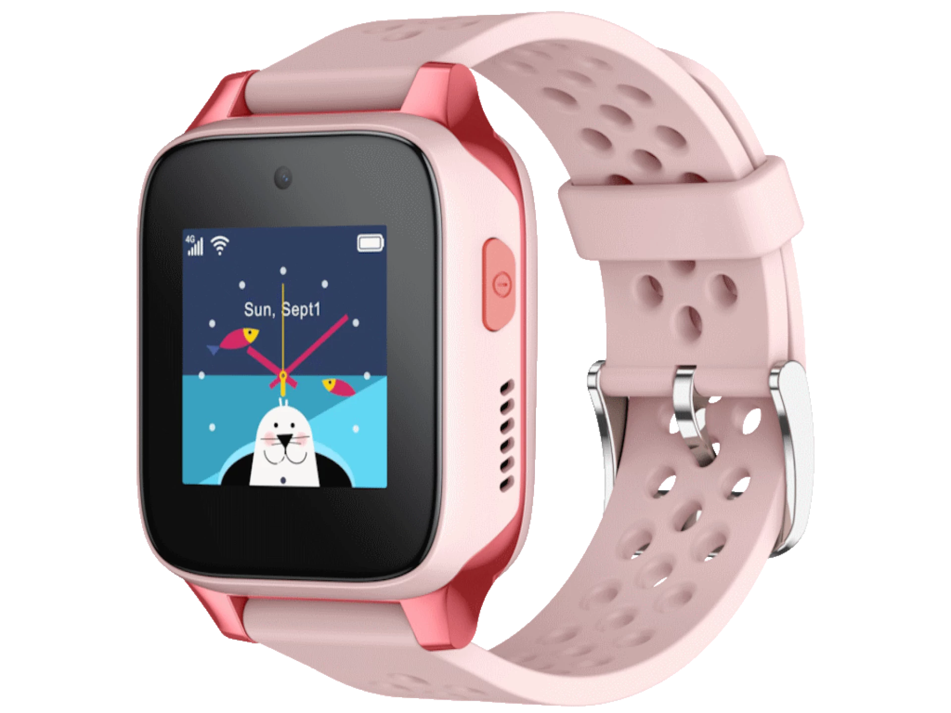 TCL djeciji pametni sat MT46X Pink Precizan GPS, SOS dugme