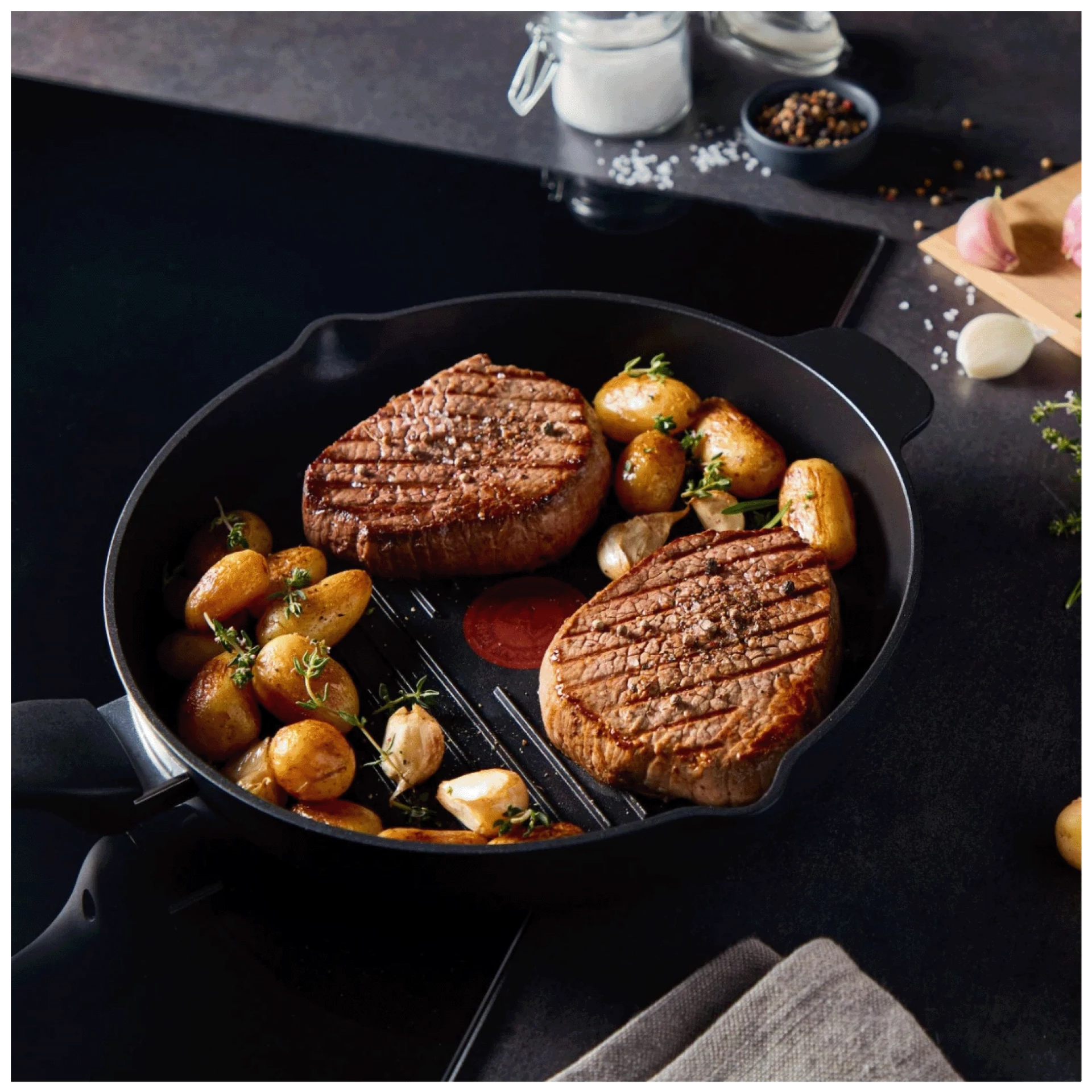 Tefal Grill tava, 26 cm, XL Force - C6854055