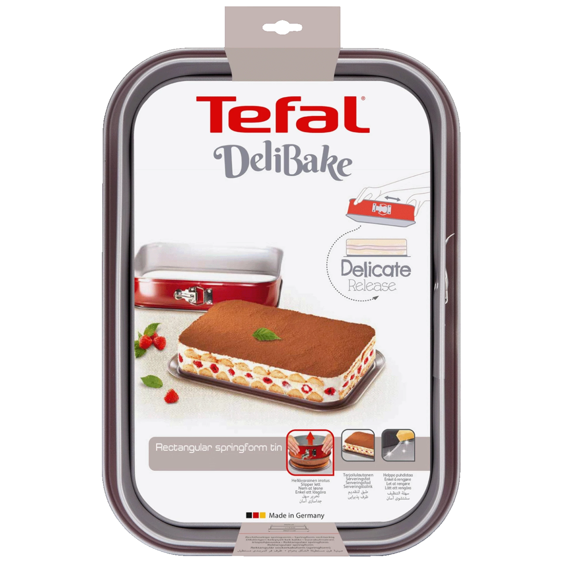 Tefal Kalup za kolače Delibake, 36 x 24 cm - J1640574